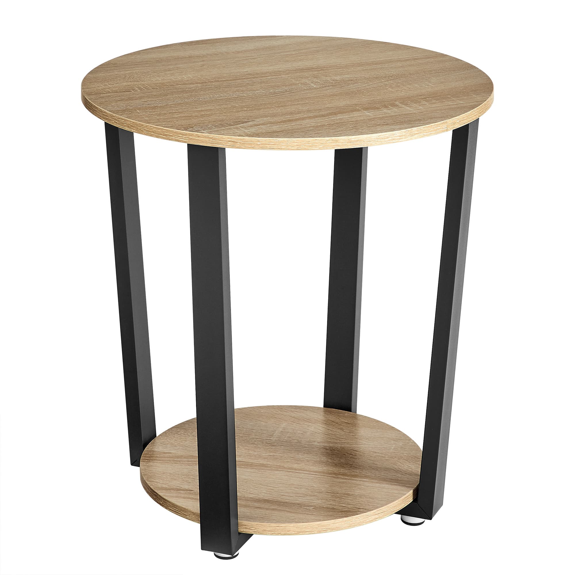 Pyöreä sivupöytä sonoma-tammi, LET057B11