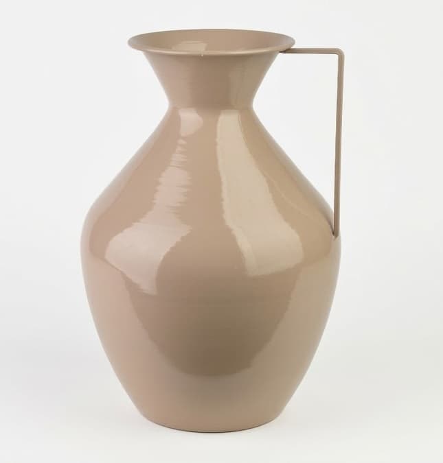 Maljakko metalli MONDEX ROGER 15,7x25x37 cm beige 1 kpl – MONDEX