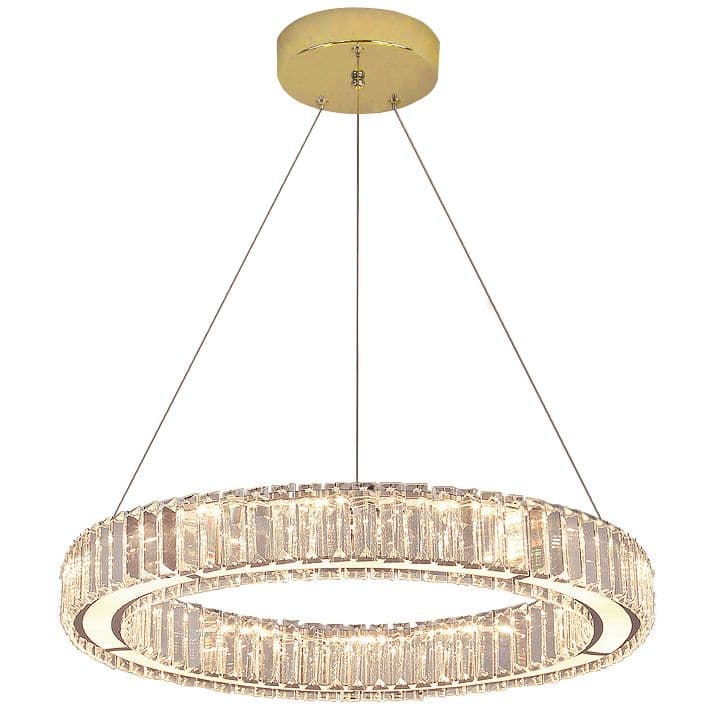 TOOLIGHT riippuva kattovalaisin APP1079-CP kulta, 50x50x100cm