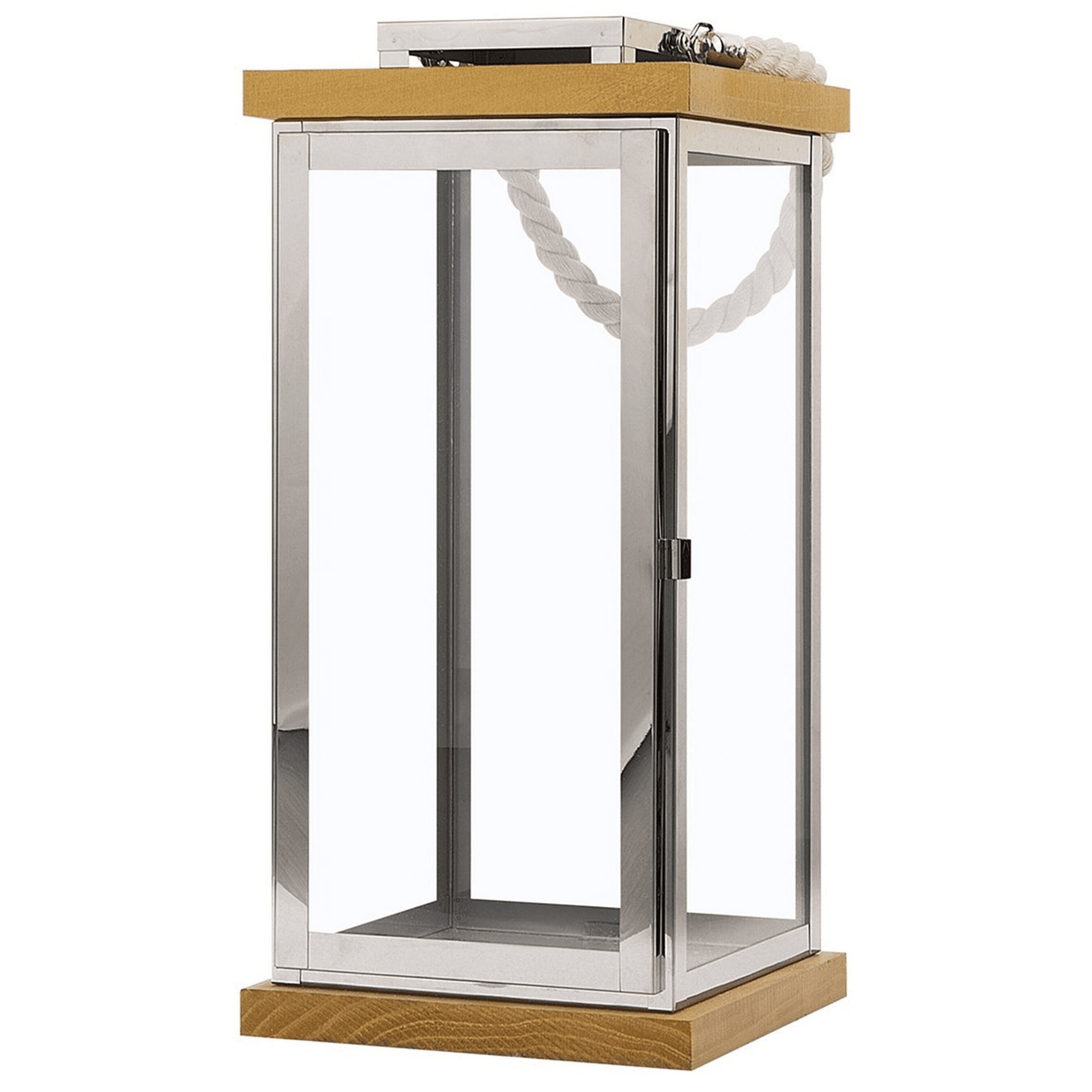 Lyhty BORNEO metalli 41 cm Hopea – Beliani