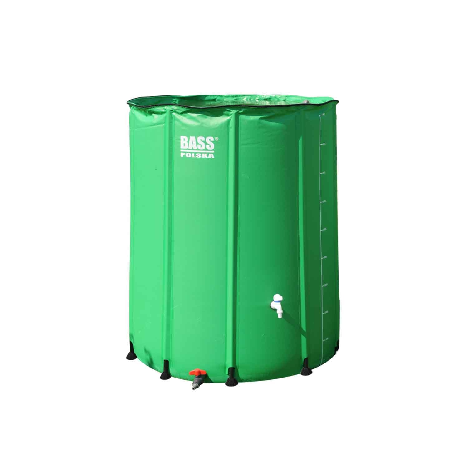Sadevesitynnyri 1000 l, vihreä – Bass Polska
