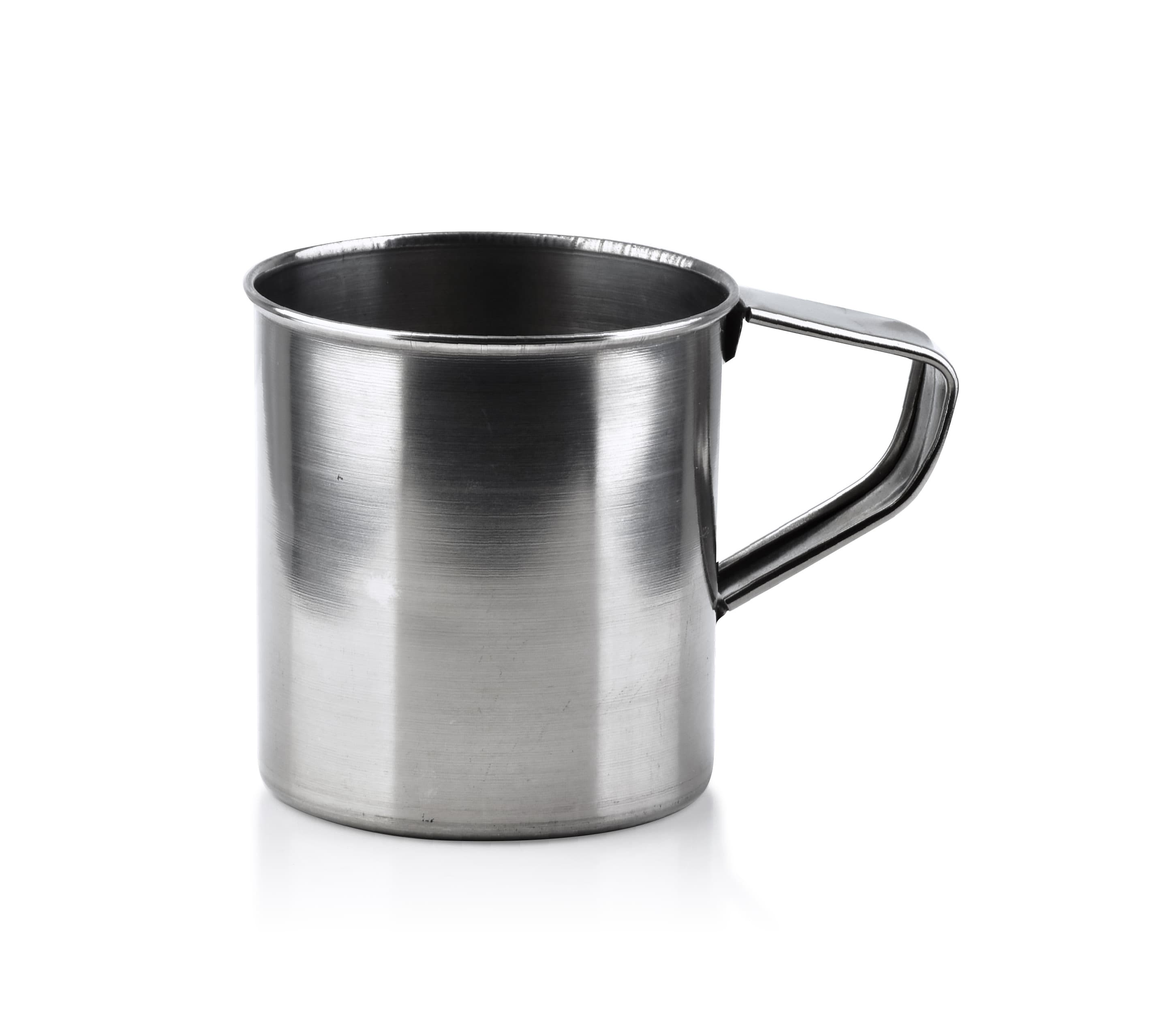 Muki Ruostumaton teräs COOKINI Basic Kitchen 700ml Ø10cm Hopea 1kpl