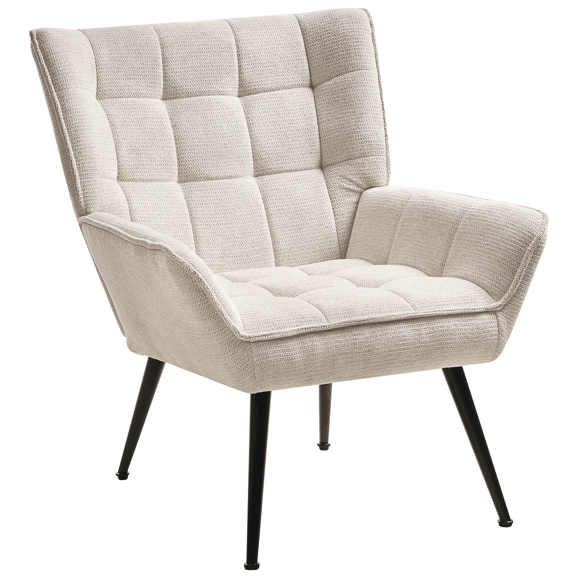 Nojatuoli BELLINGMO kangas Vaaleanbeige