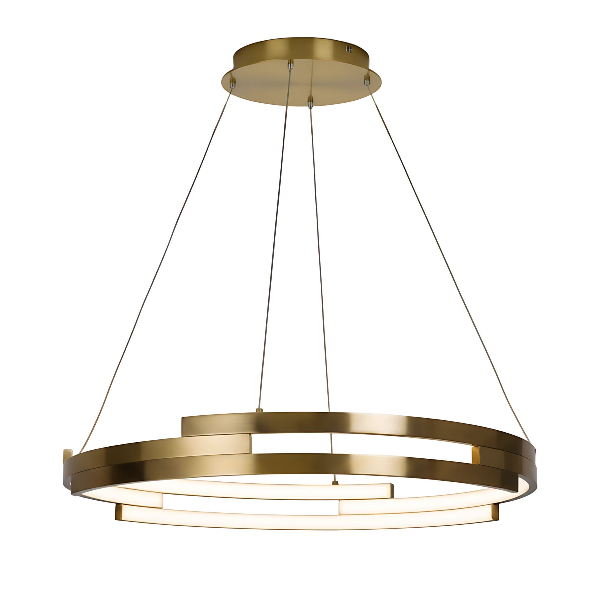 TOOLIGHT riippuvalaisin G127-CP kulta, 50X50X50CM