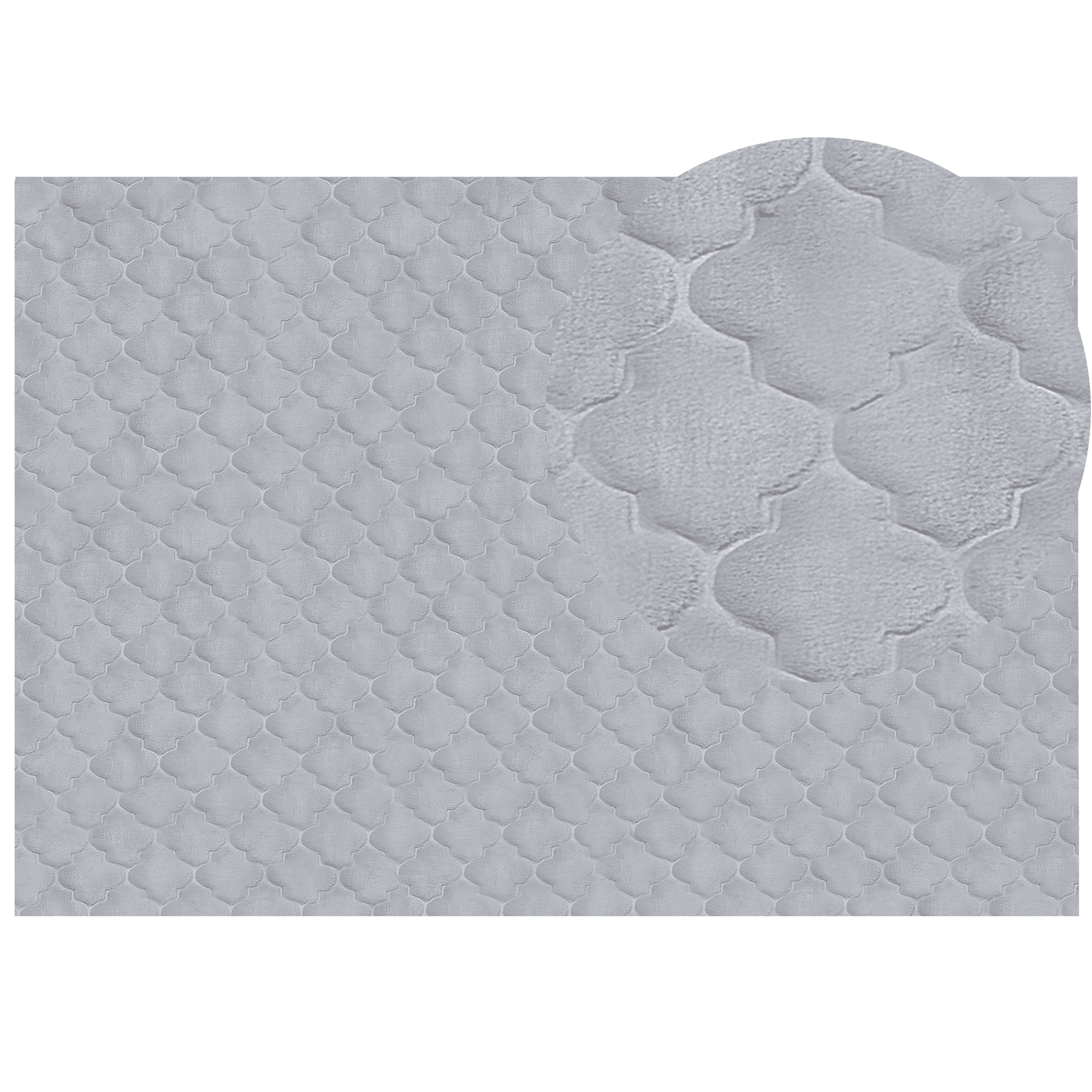 Tekoturkismatto GHARO Harmaa 160 x 230 cm