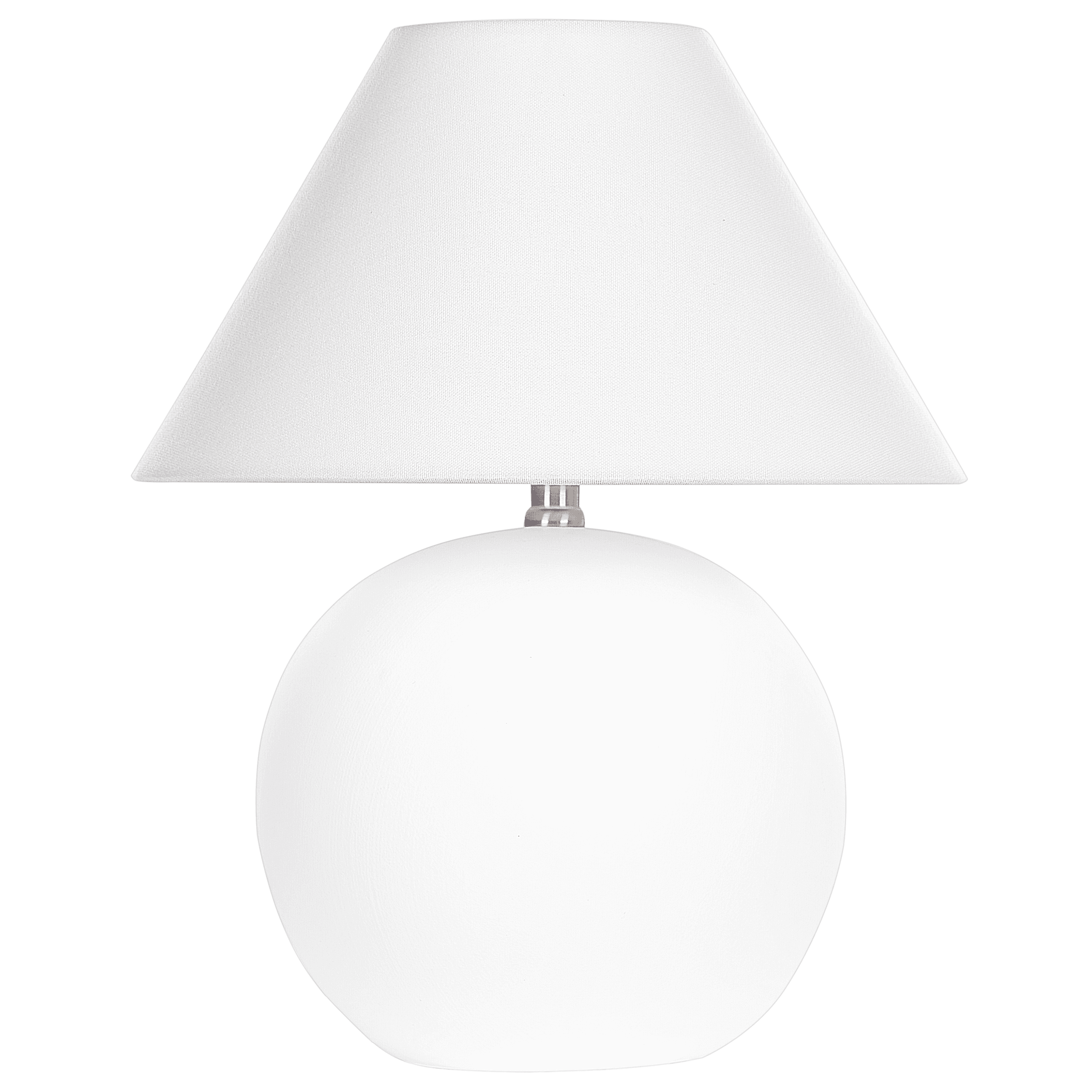 Pöytävalaisin LIMIA keramiikka Luonnonvalkoinen – Beliani