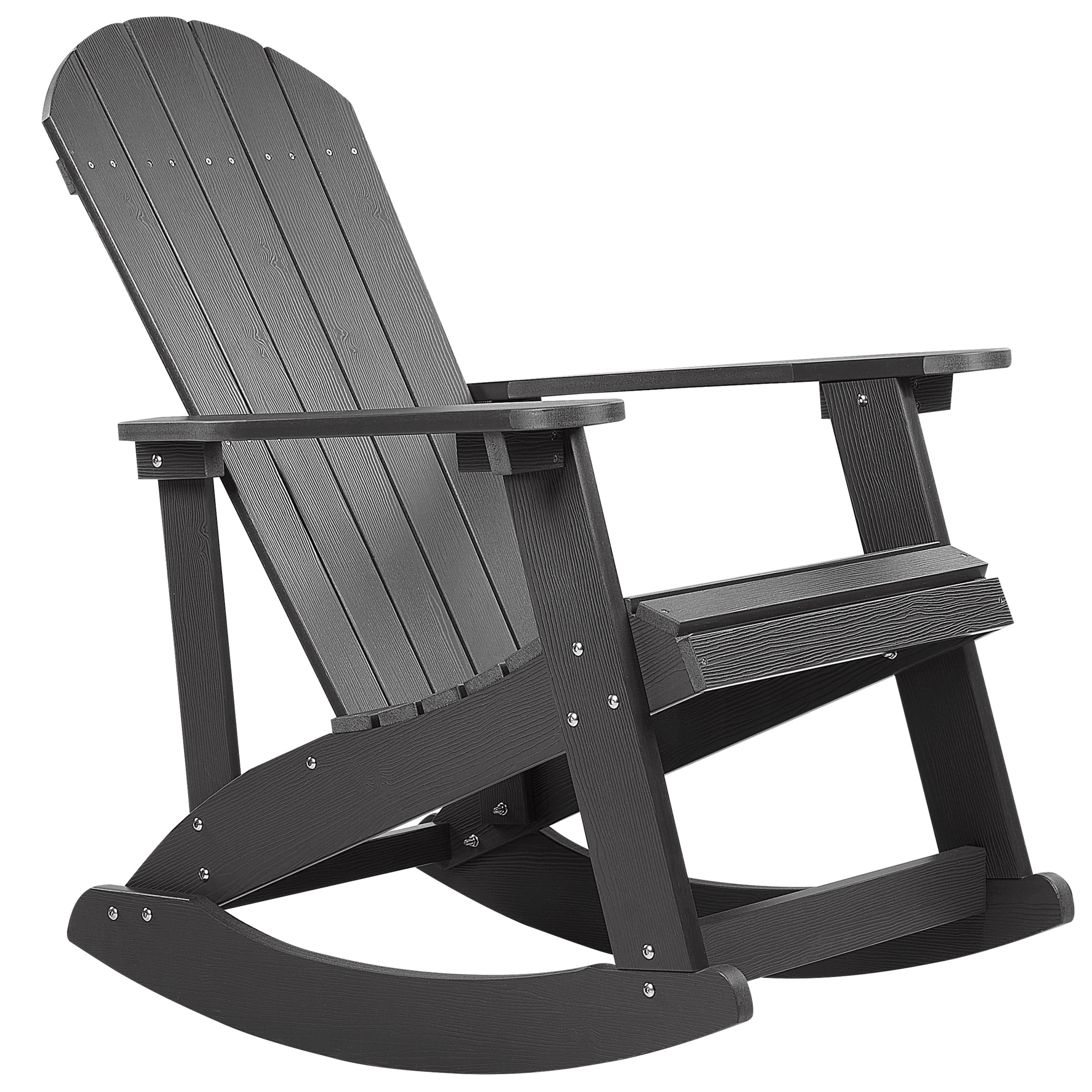 Puutarhakeinutuoli ADIRONDACK Tummanharmaa