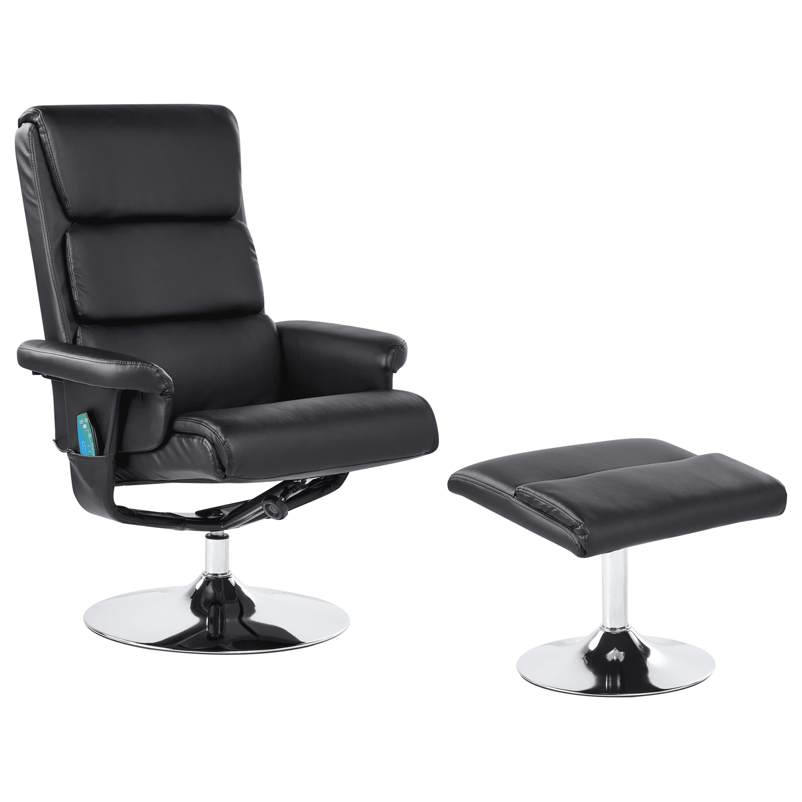 Mekanismituoli LEGEND ja rahi keinonahka Musta – Beliani