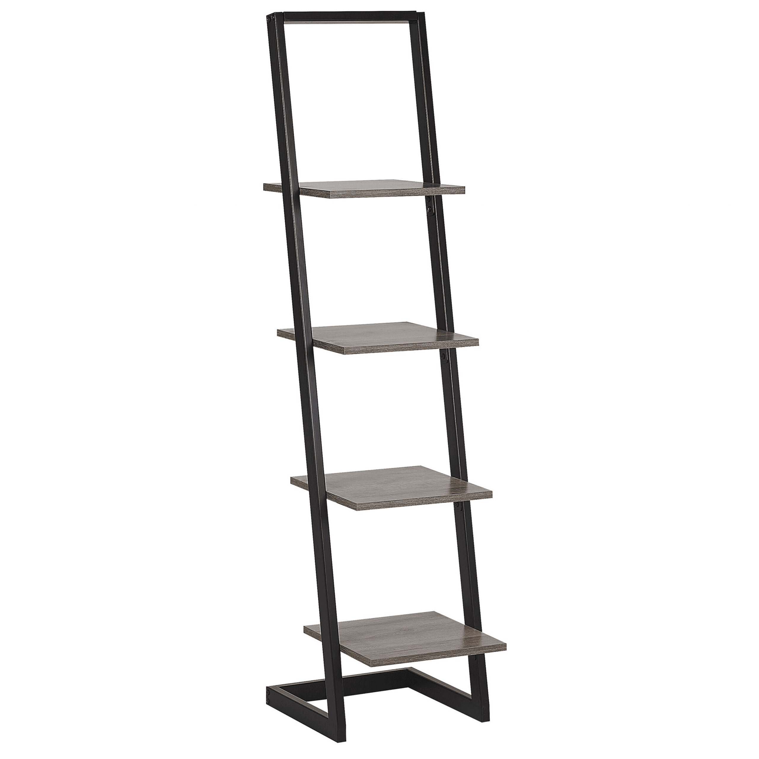 Kirjahylly 4-tasoinen JOPLIN 143 cm Musta