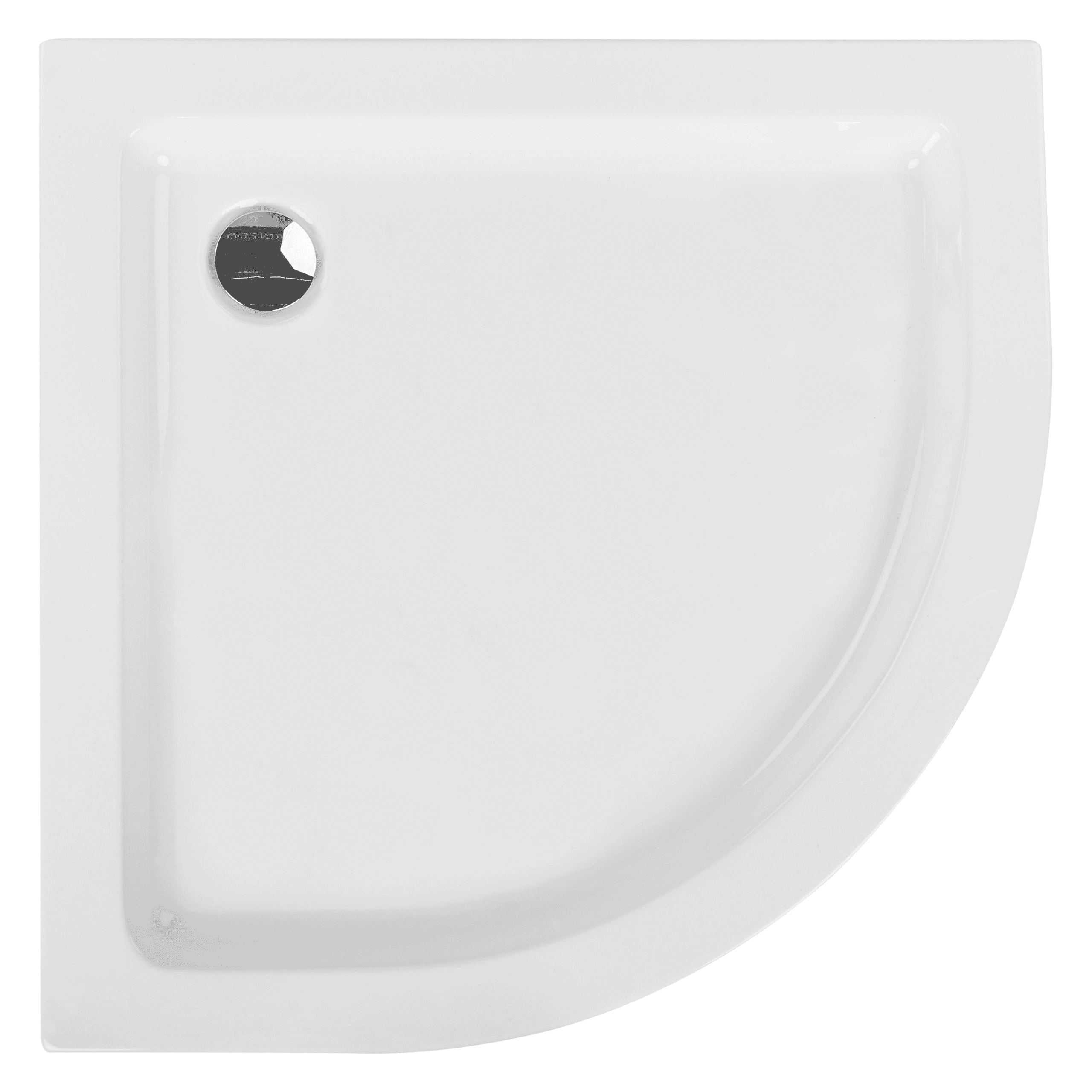 Suihkuallas ALISO 80 x 80 x 7 cm Valkoinen