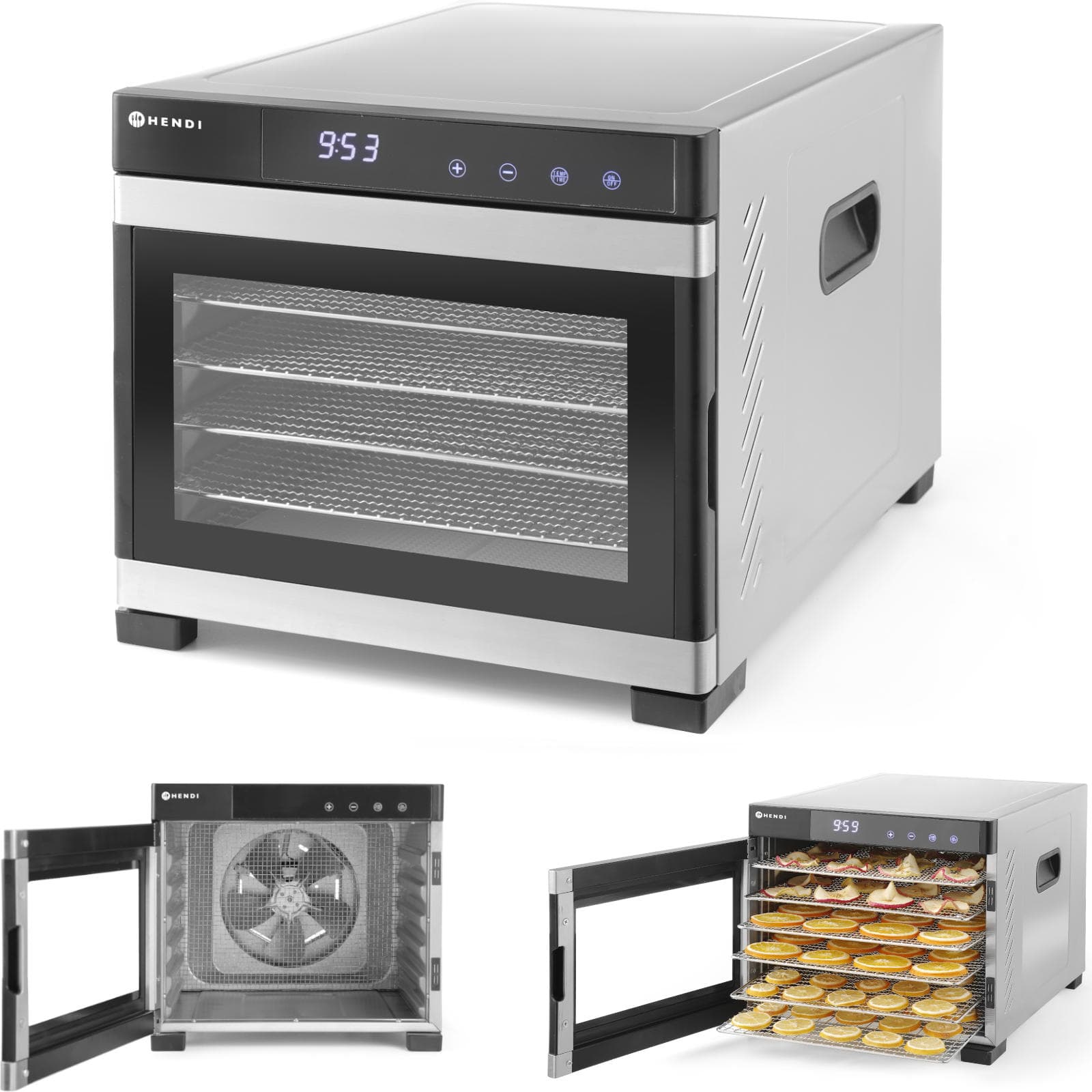 PROFI LINE 650W hedelmä-, vihannes-, yrtti-, liha- ja kalakuivain