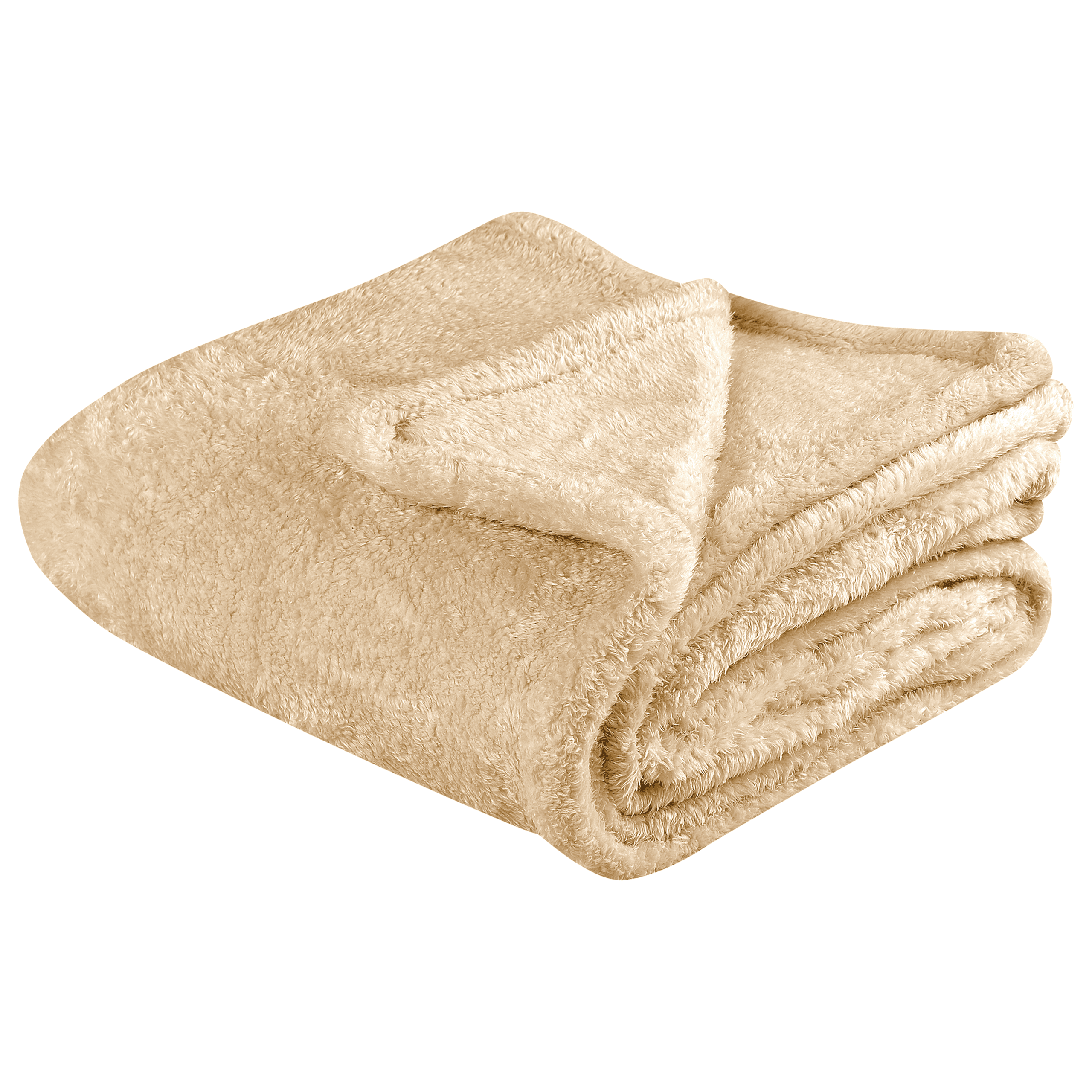 Torkkupeitto NAMDU 125 x 150 cm Hiekanbeige – Beliani
