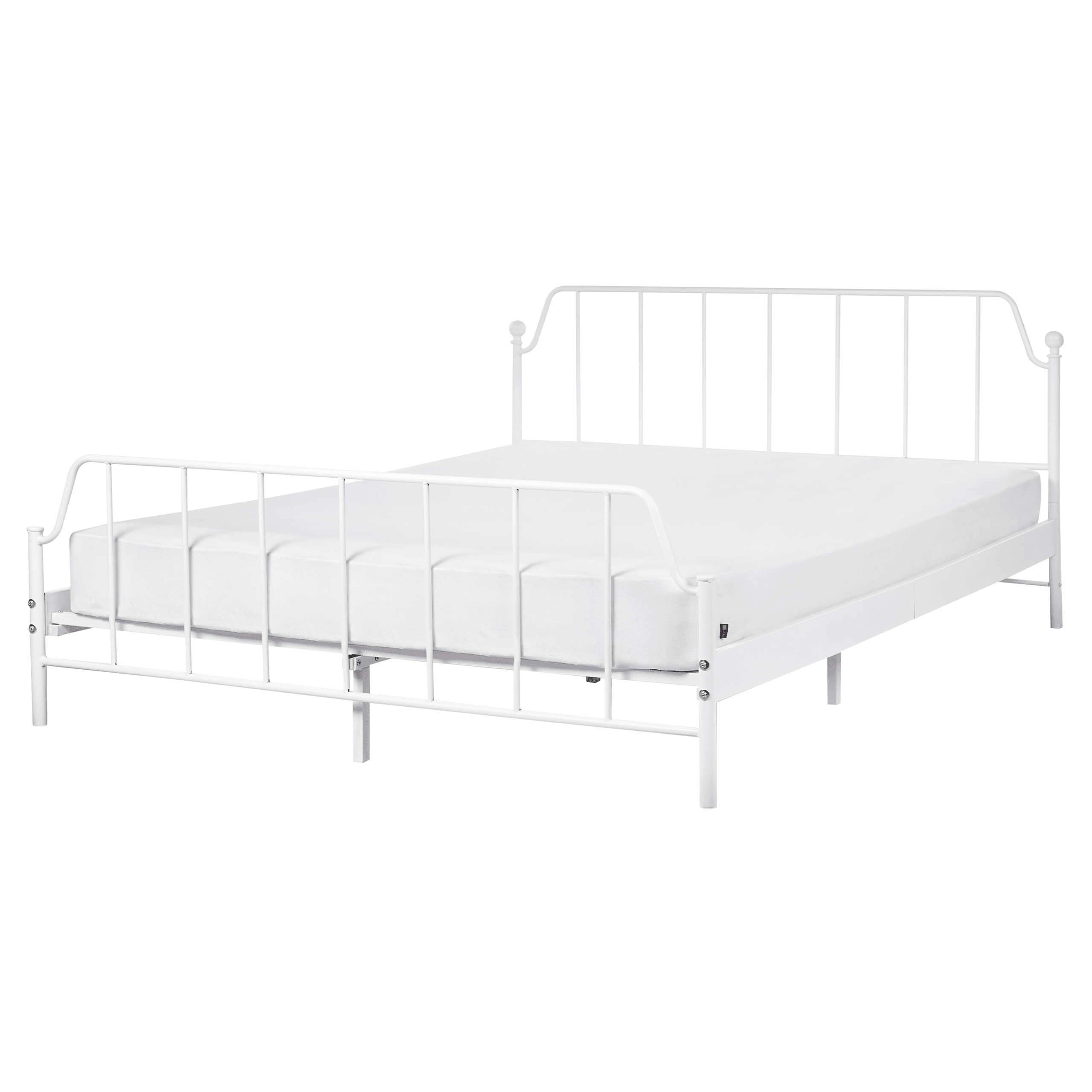 Sänky metalli MAURESSAC 160 x 200 cm Valkoinen