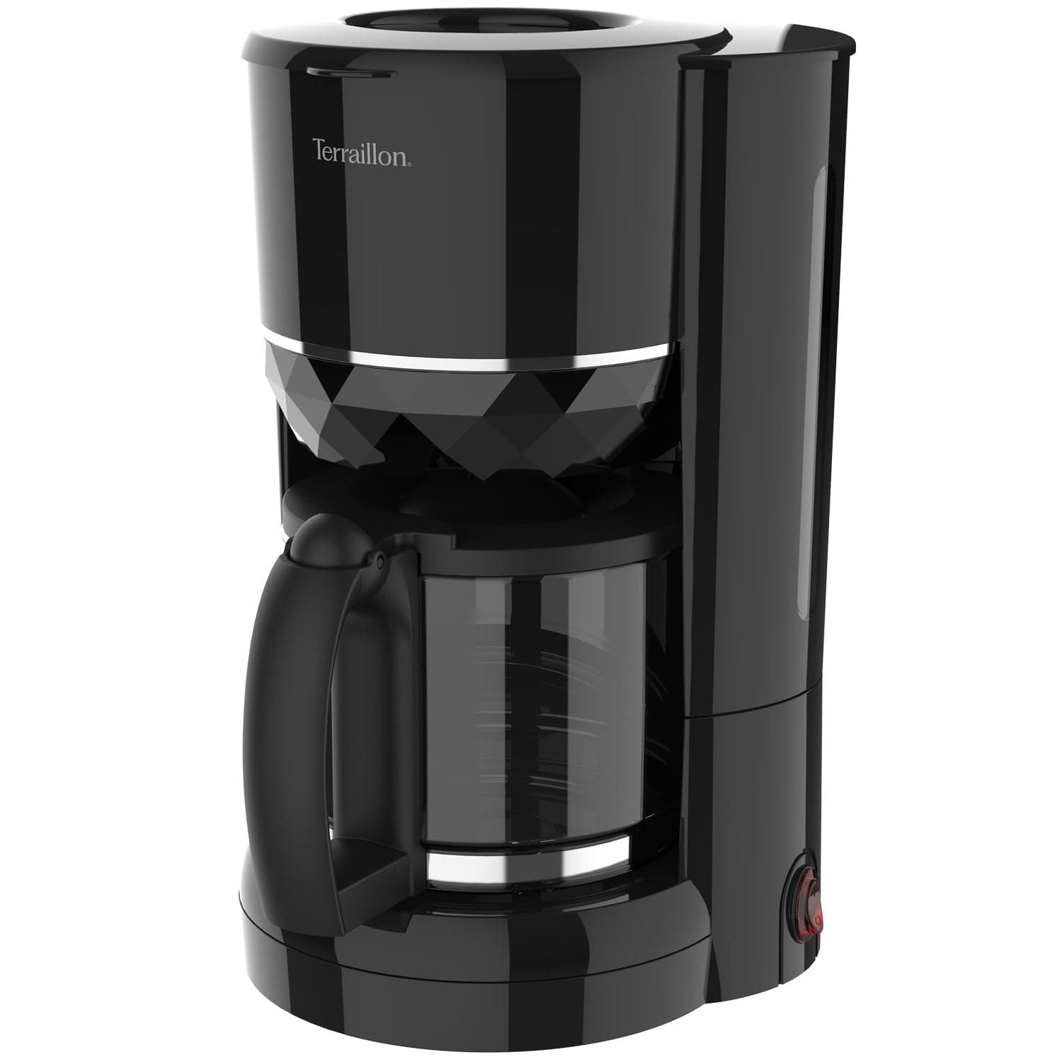 Kahvinkeitin Diamond 1,25L 980W Drip stop musta