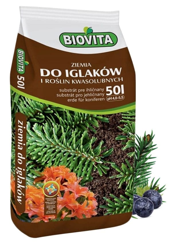 Biovita multa havupuille ja happoa rakastaville kasveille 50l – BIOVITA