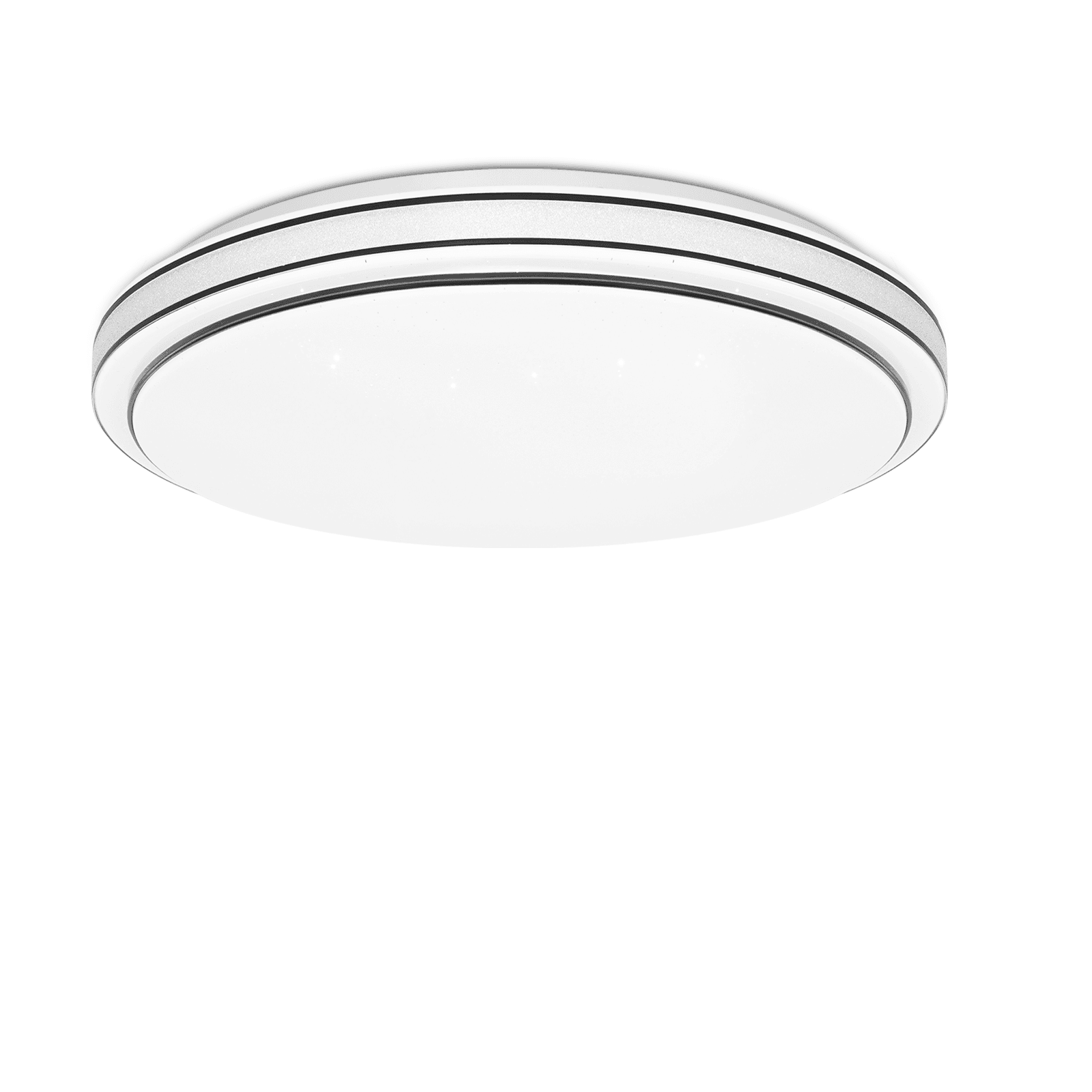 NETTLIFE LED - kattovalaisin, makuuhuoneeseen - halkaisija, 27 cm, tähtitaivasvalaisin 12W lämmin Valkoinen lamppu, moderni – Nettlife