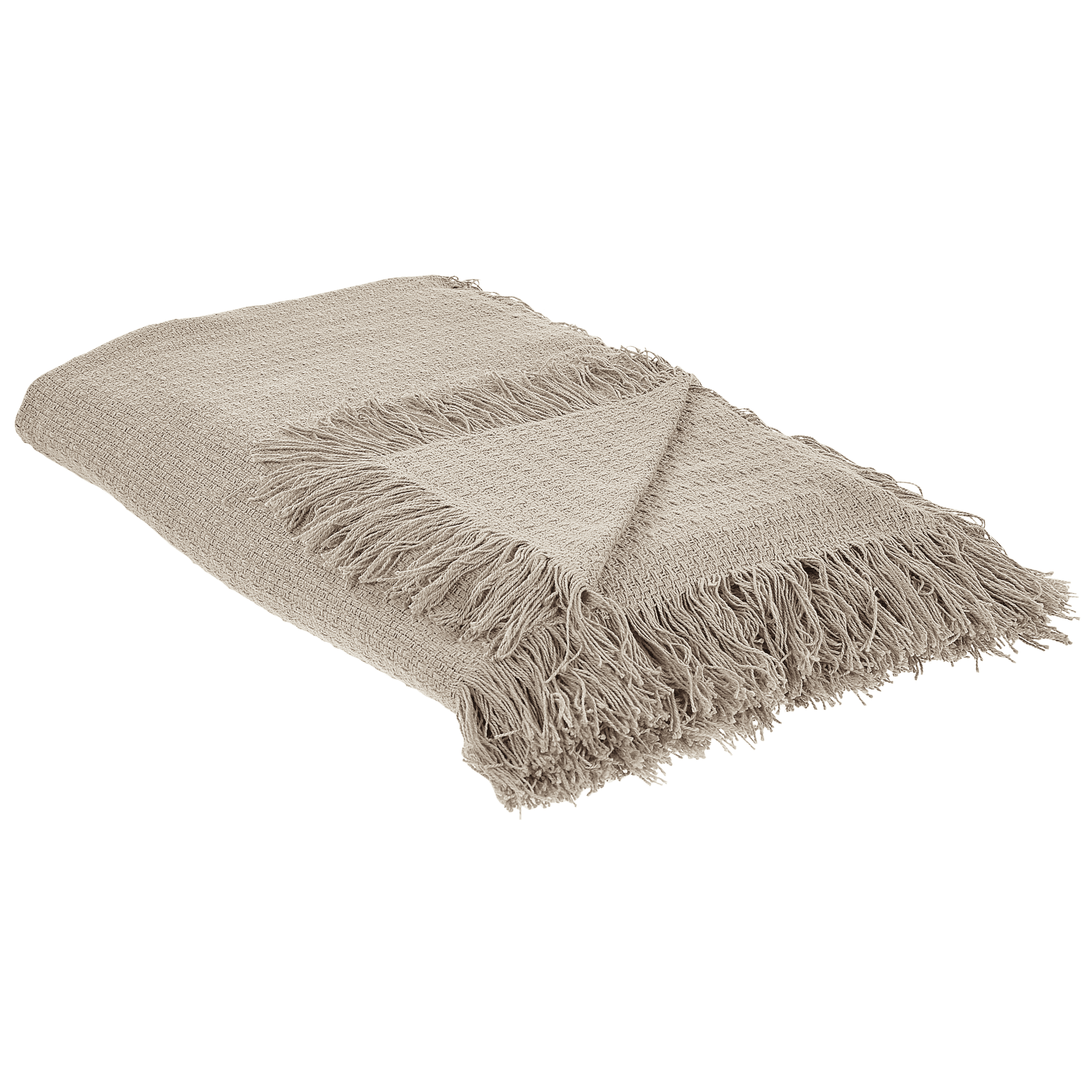 Päiväpeitto YERBENT puuvilla 200 x 220 cm Ruskeanharmaa
