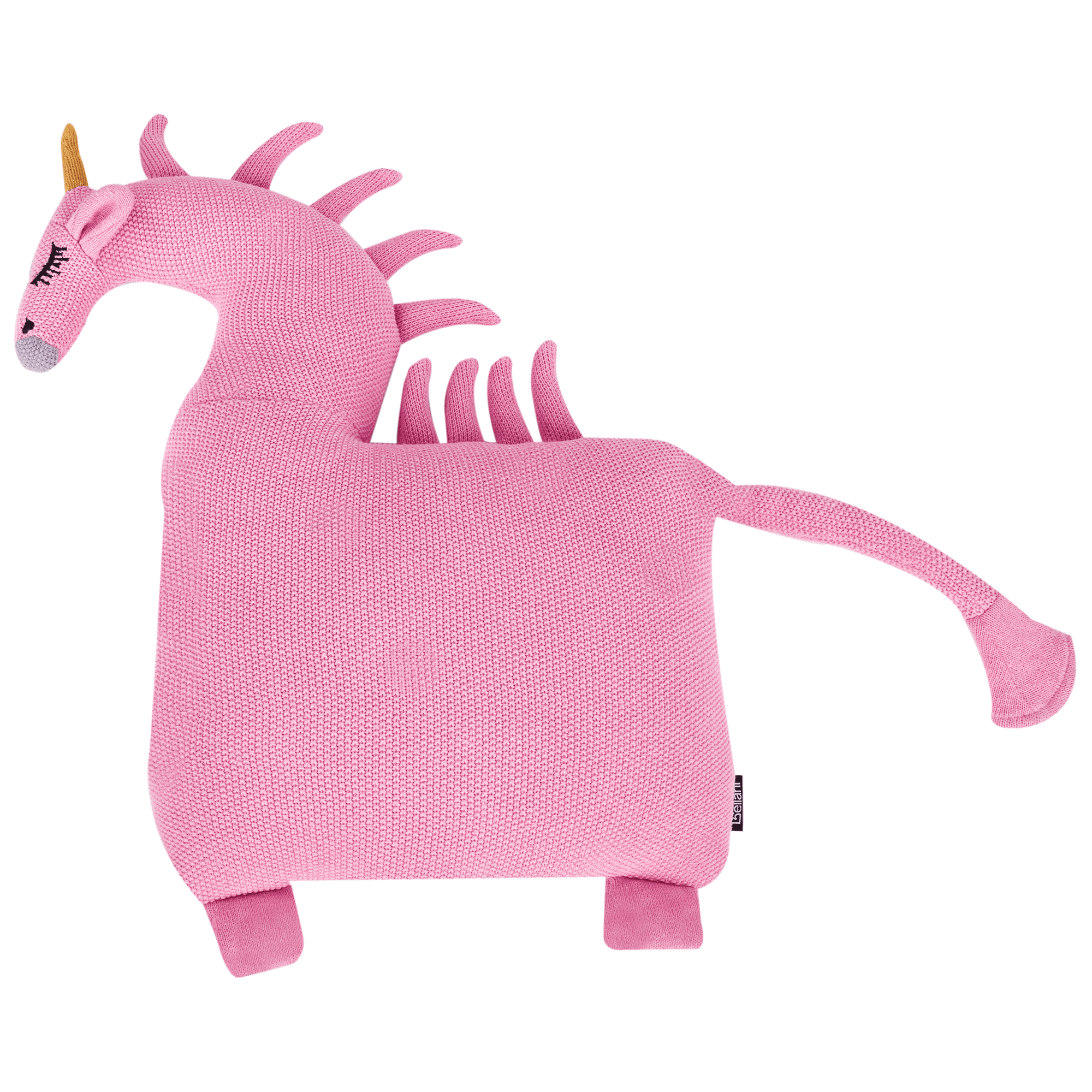 Koristetyynysetti 2 kpl LAMMI puuvilla 45 x 45 cm Vaaleanpunainen Yksisarvinen