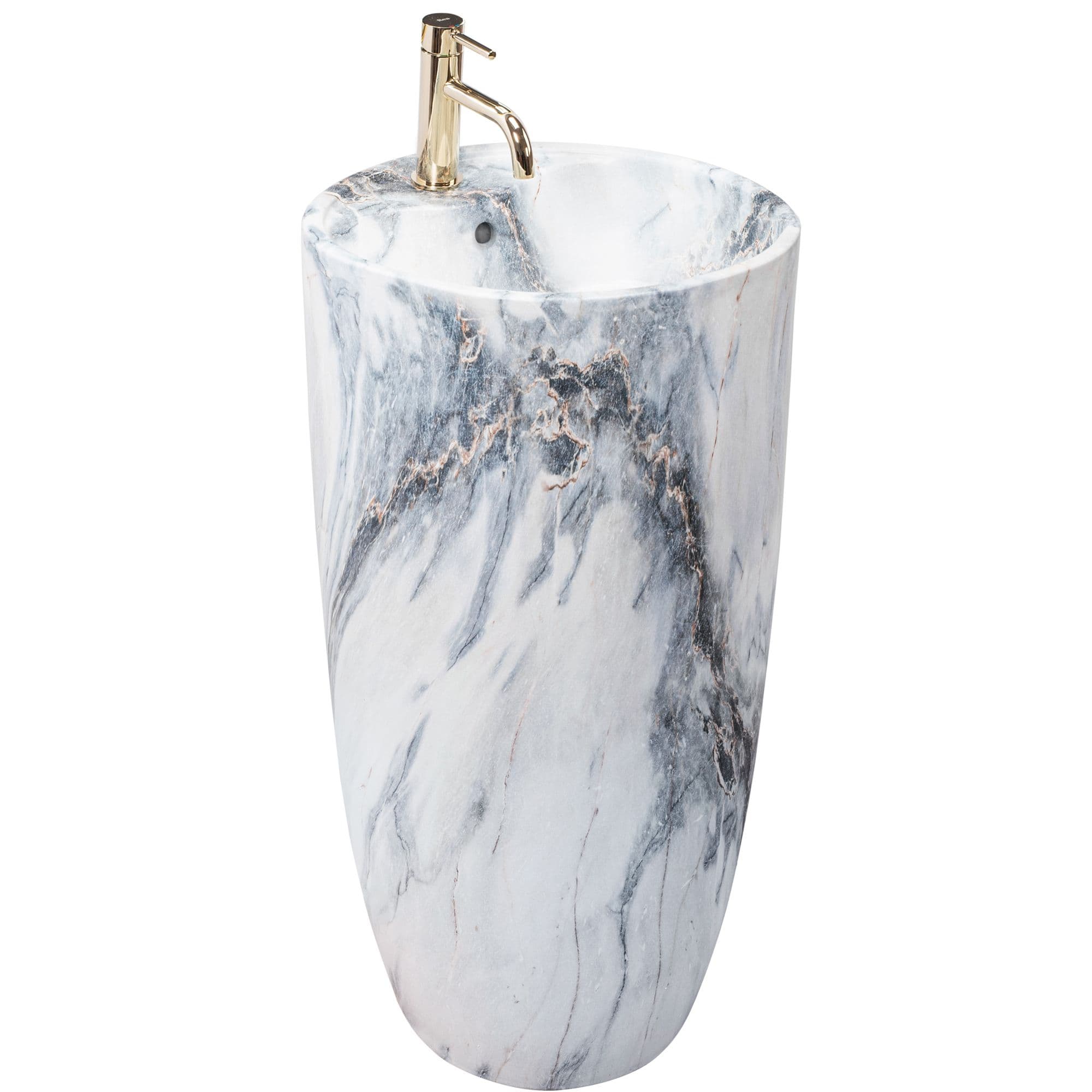 REA Vapaasti Seisova Pesuallas ANYA granit matta, 45X45X84CM