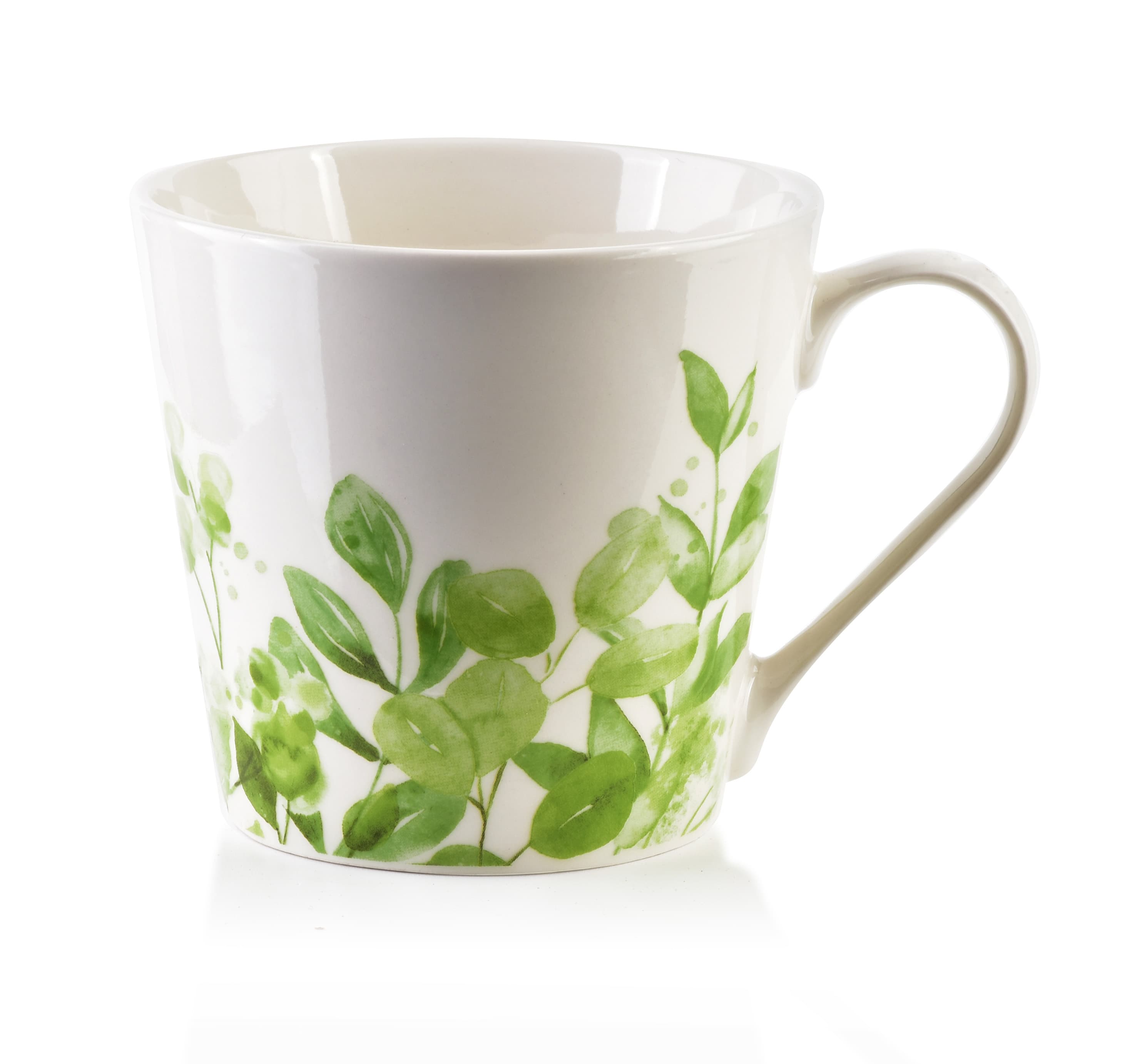 Allesken, posliini, muki, 400 ml, P:9.8 x L:13.0 x K:9 cm