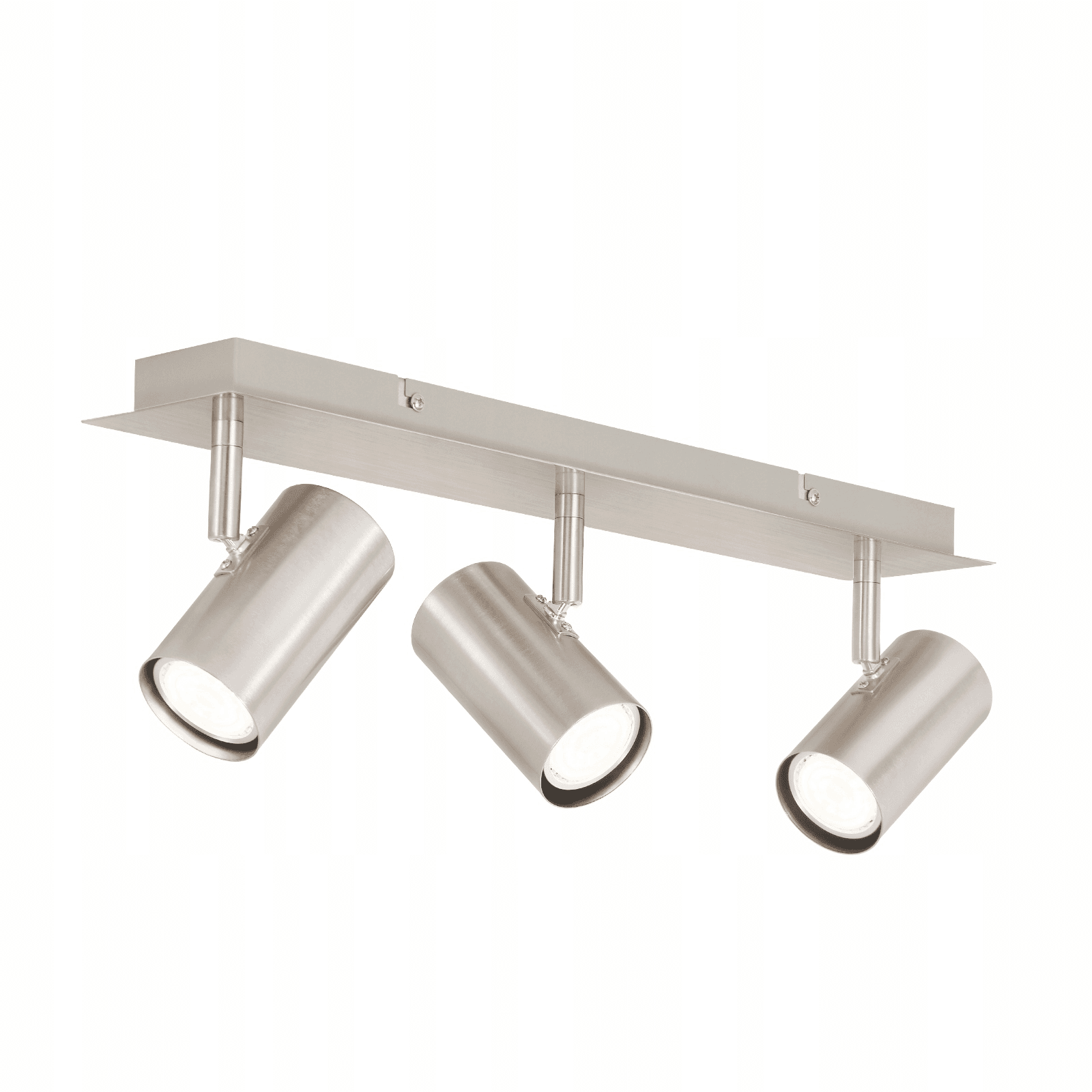 NETTLIFE 3 nikkeli GU10 kattokohdevalaisinta 330° kääntyvä eteiseen, olohuoneeseen, makuuhuoneeseen