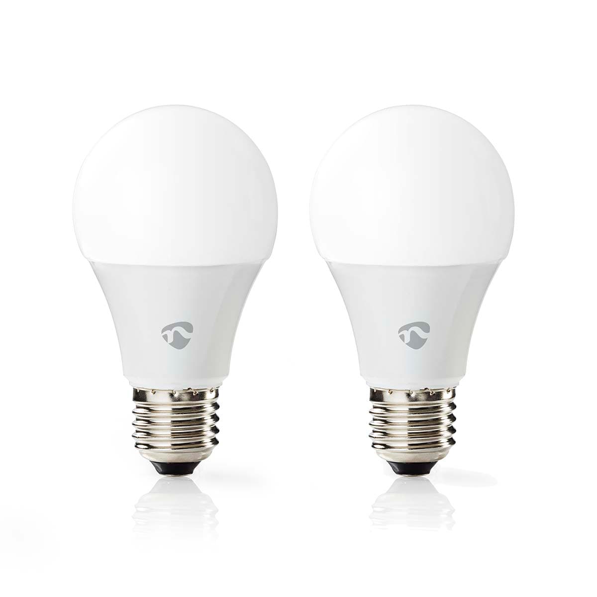 2 Wi-Fi LED RGB 9W 806lm E27 -muovista älylamppua