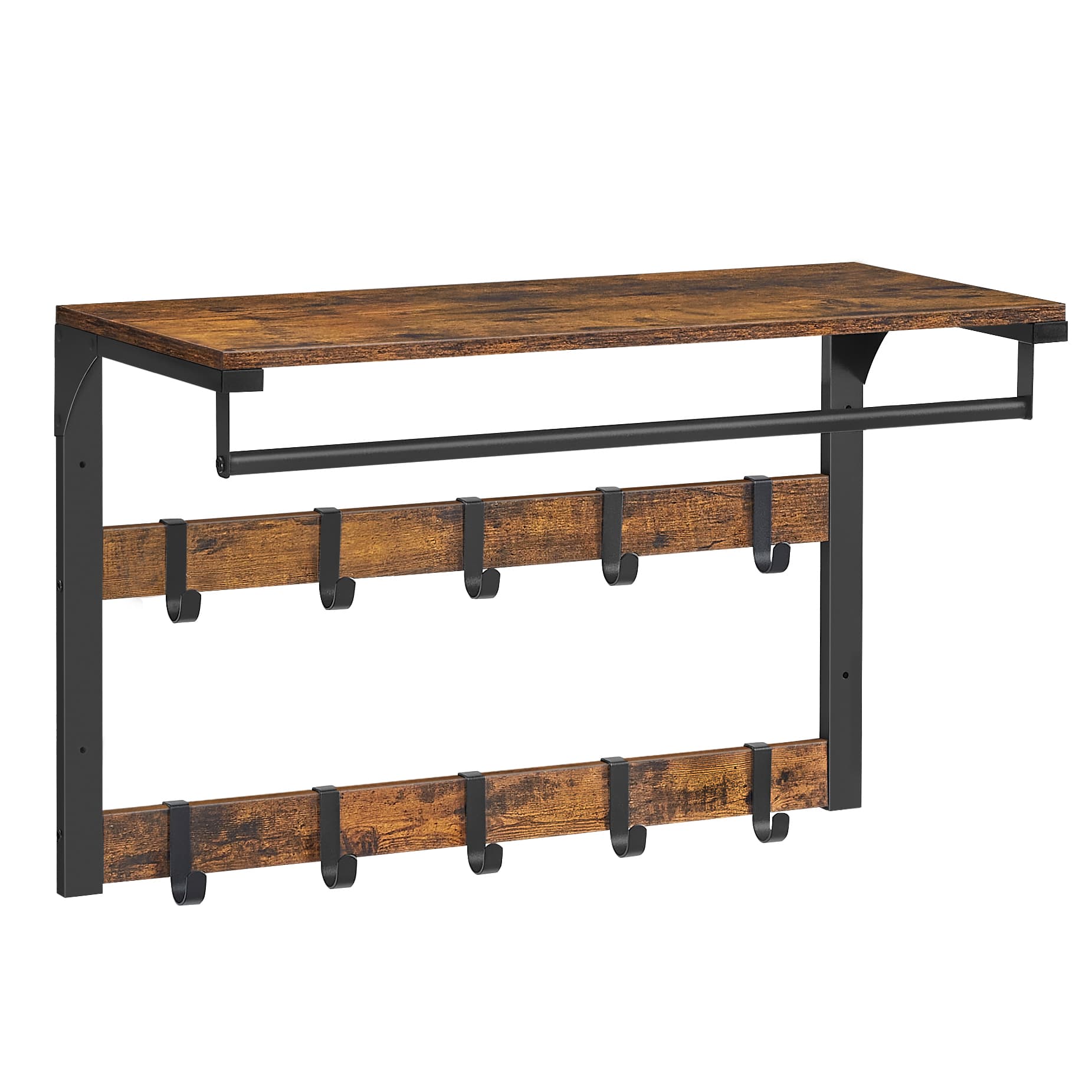 Seinähylly koukuilla LCR101B01