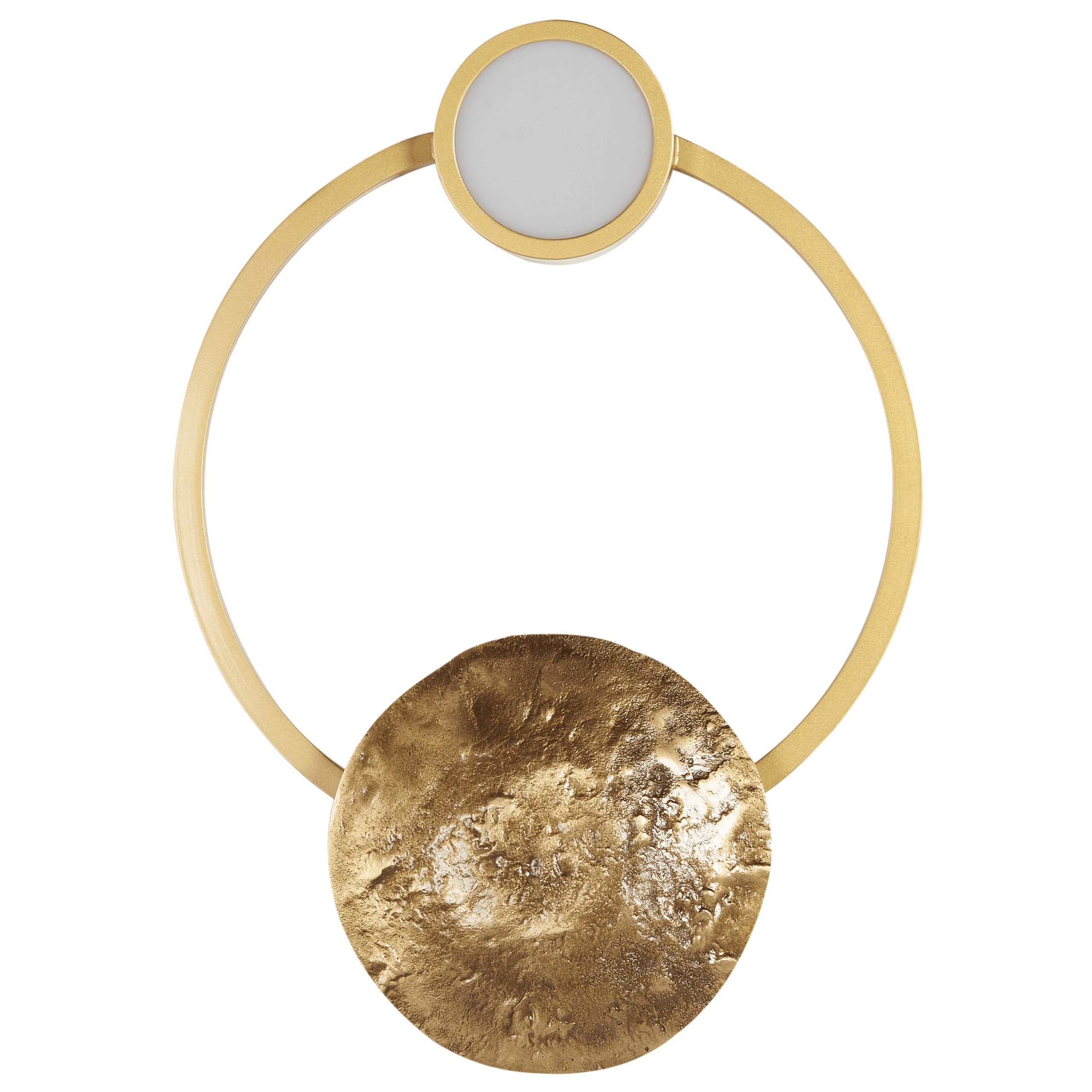 LED-seinävalaisin PONUGA metalli Kulta – Beliani