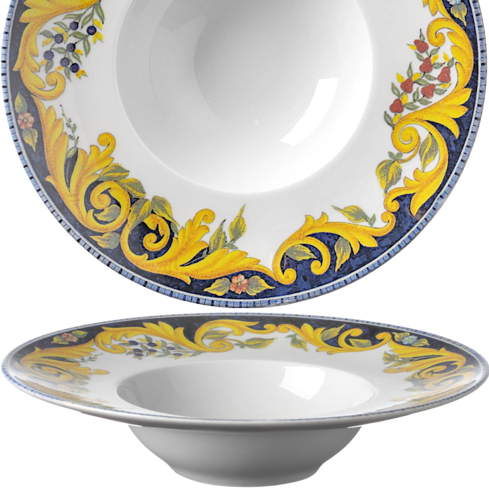 Specjale Barocco -pastalautanen, halkaisija 275 x 60 mm - 6 kpl:n setti – Hendi