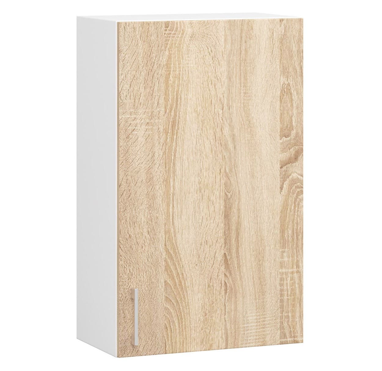 Akord Kaappi Lima Valkoinen/Sonoma-tammi 50x31x72 – Akord