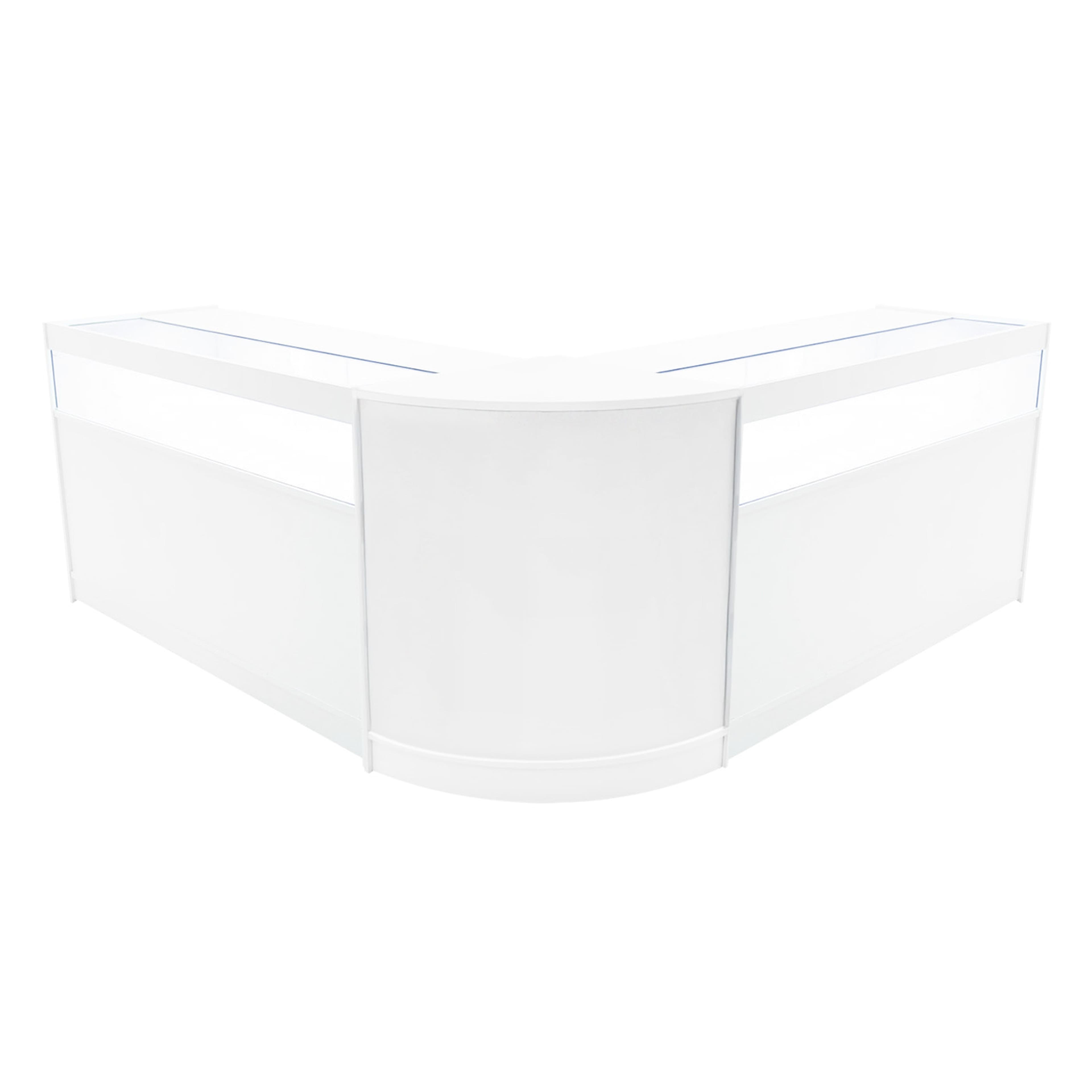 Iris LED -myymälätiskisarja CM60 & 2 x B1500 - Valkoinen