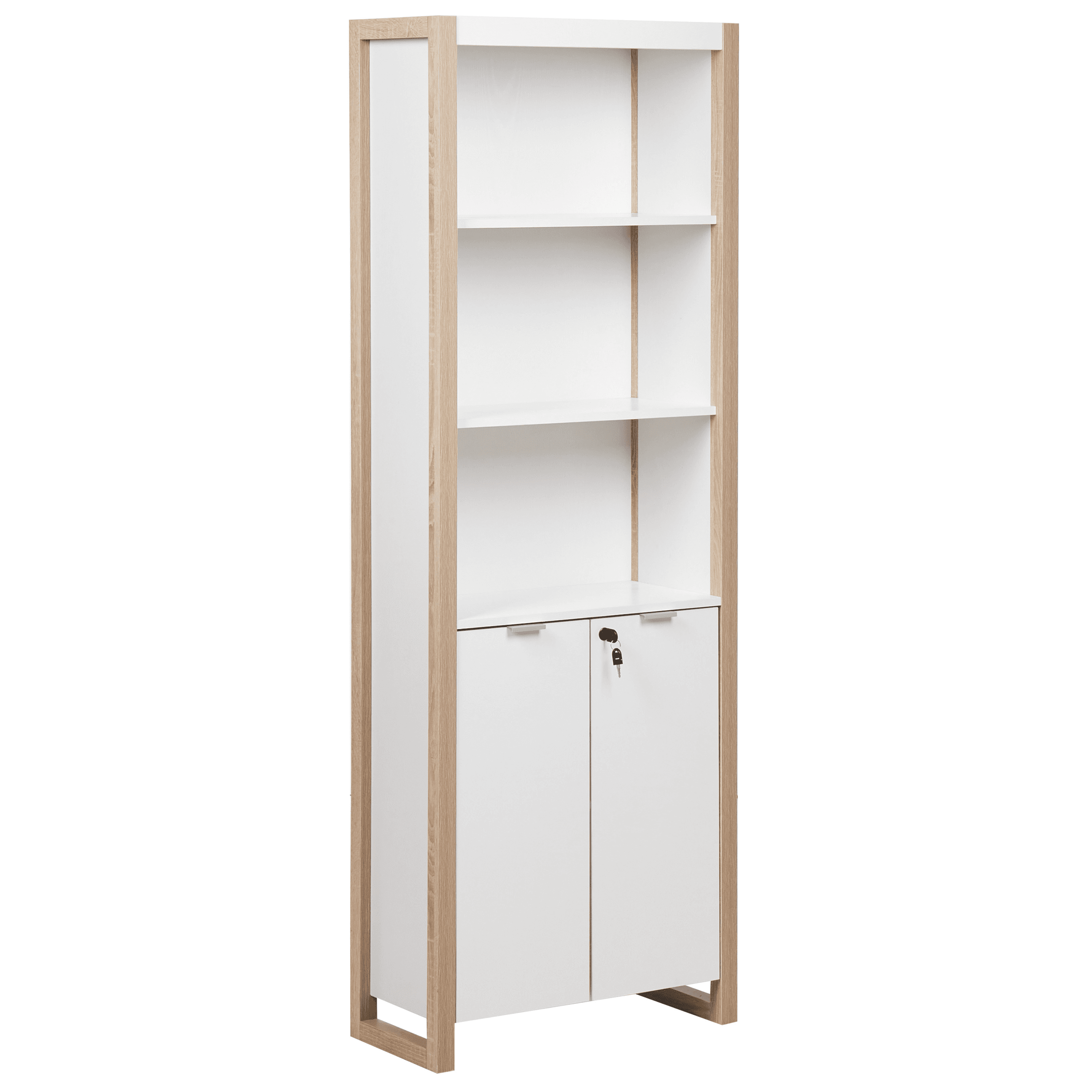 Kirjahylly JOHNSON Valkoinen – Beliani