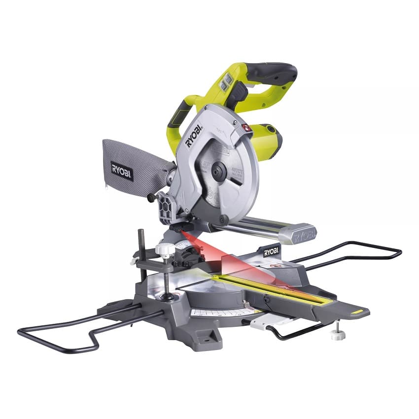 Ryobi EMS216L -Katkaisusaha liukutoiminnolla 1500 W 216 mm
