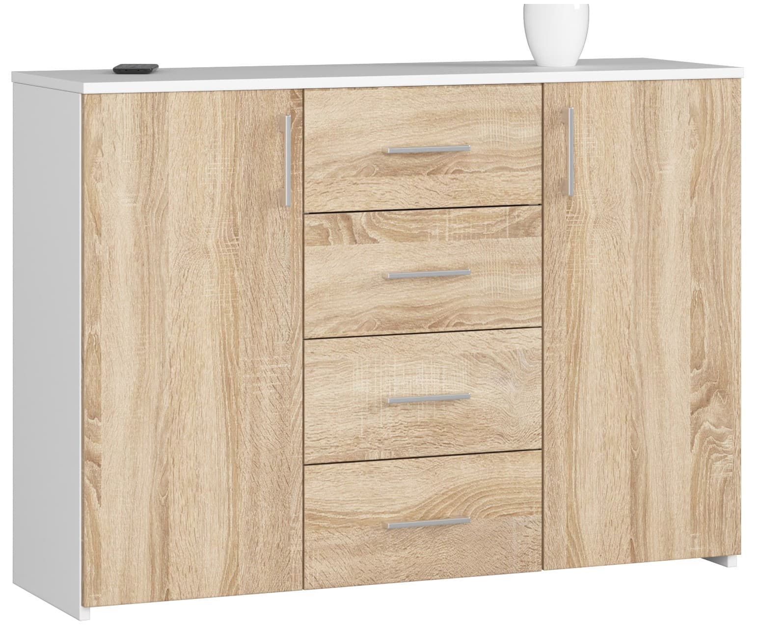 Akord Lipasto Säilytyskaappi Toimiva ja Tukeva 110x35x80