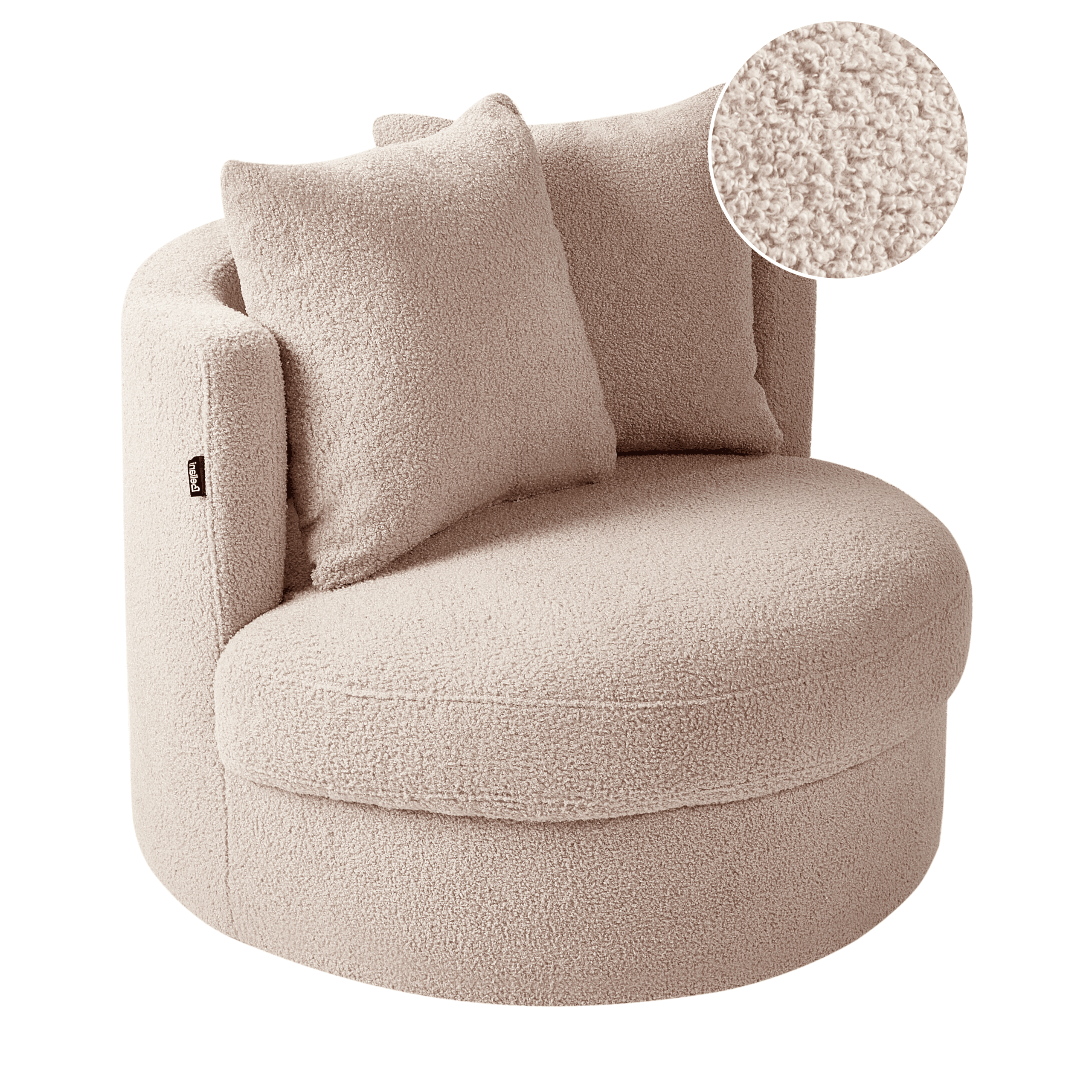 Nojatuoli DALBY buklee Beige