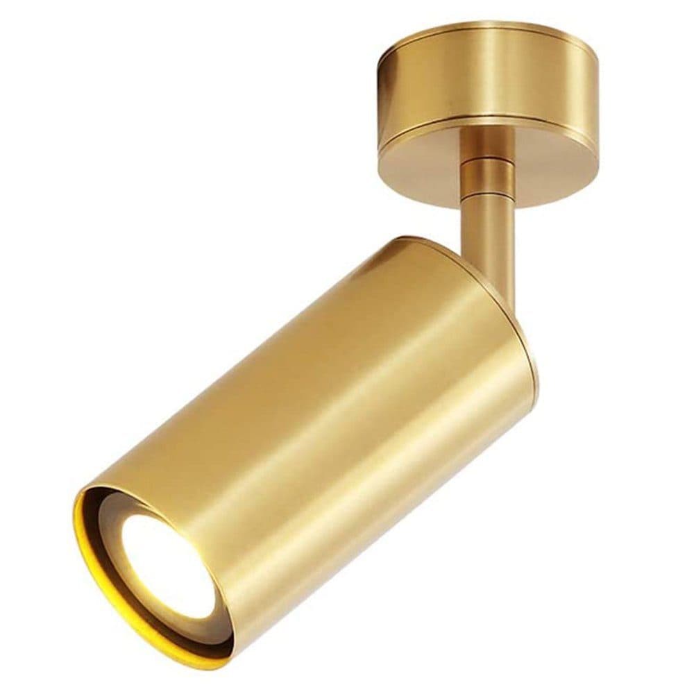 ZMH LED-kattovalaisin GU10-kohdevalaisin - 330° kääntyvä eteiseen, vintage-metallityyli, polttimo ei sisälly toimitukseen – ZMH