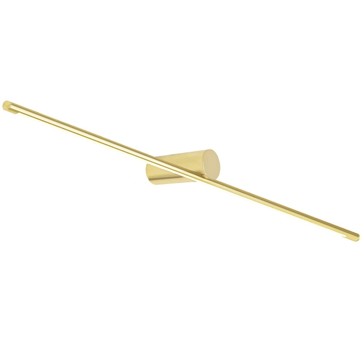 TOOLIGHT seinävalaisin LED APP1346-W harjattu kulta, 80x13x5,5cm