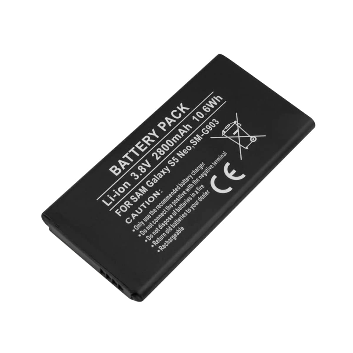 Akku älypuhelimeen Samsung Galaxy S5 Neo Li-ion 3.8V 2800mAh 10.6Wh – Avizar