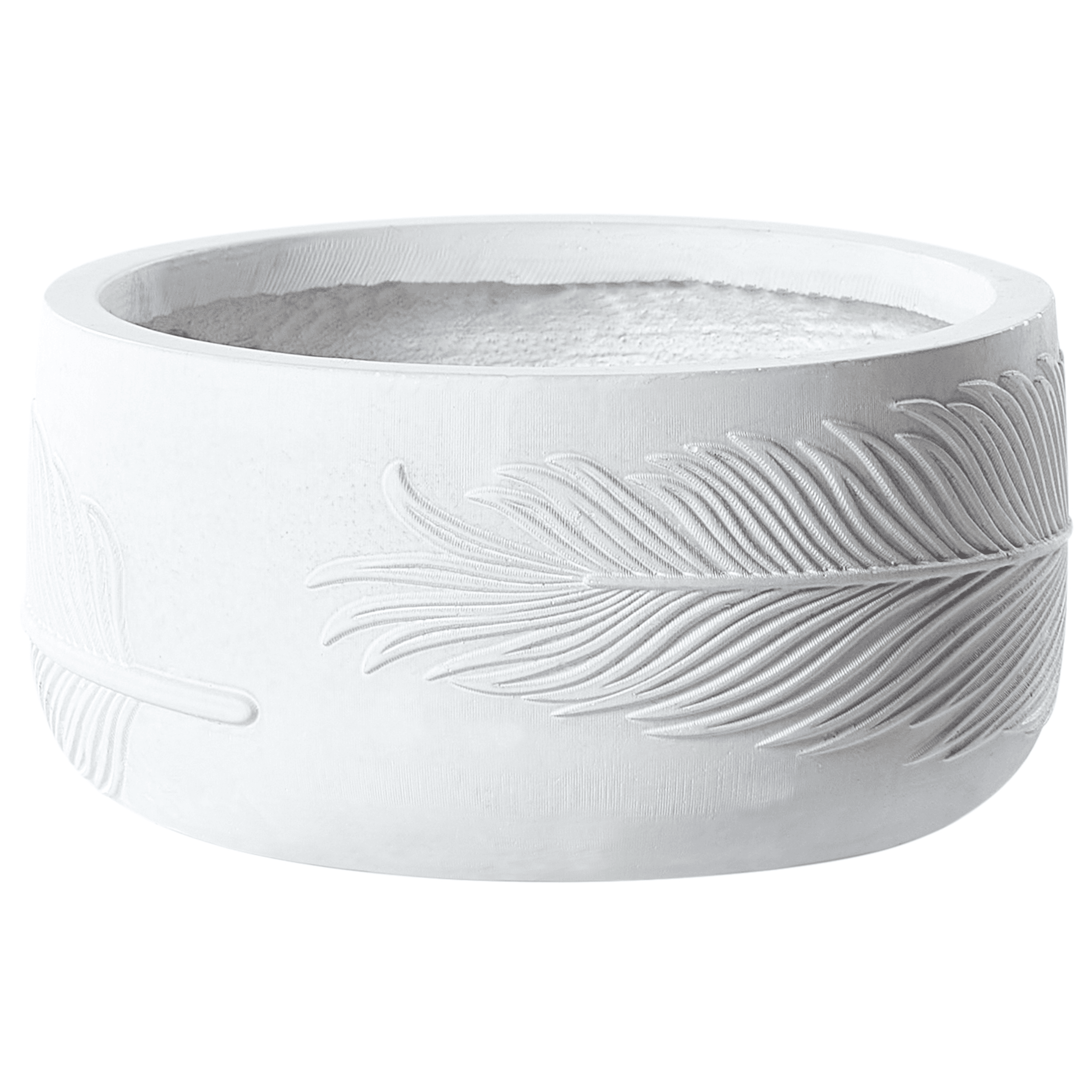 Kukkaruukku FTERO 25 cm Luonnonvalkoinen