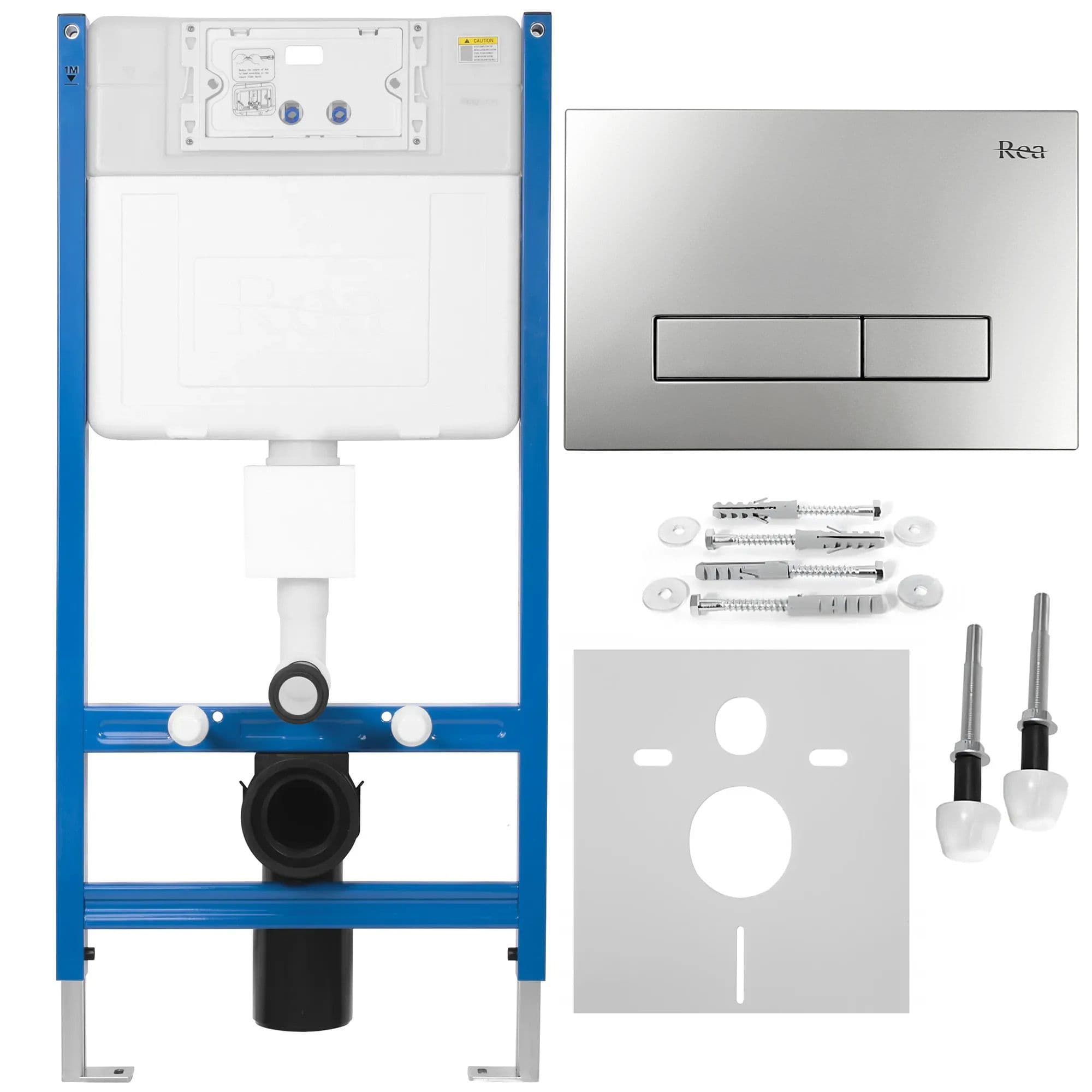 REA Uppoasennusteline K011A-Q + Hd Satiini-Nappi Satiini, 16X52,5X103,5Cm – Rea