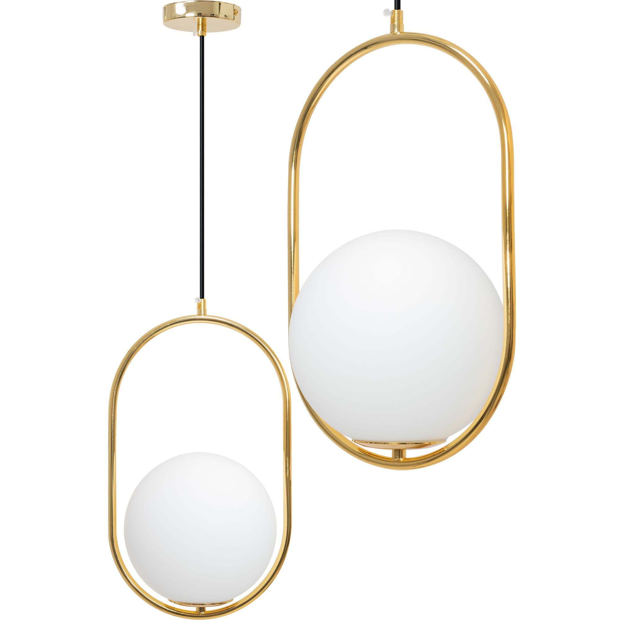 TOOLIGHT riippuva kattovalaisin APP473-1CP kulta, 41x24,5x60cm