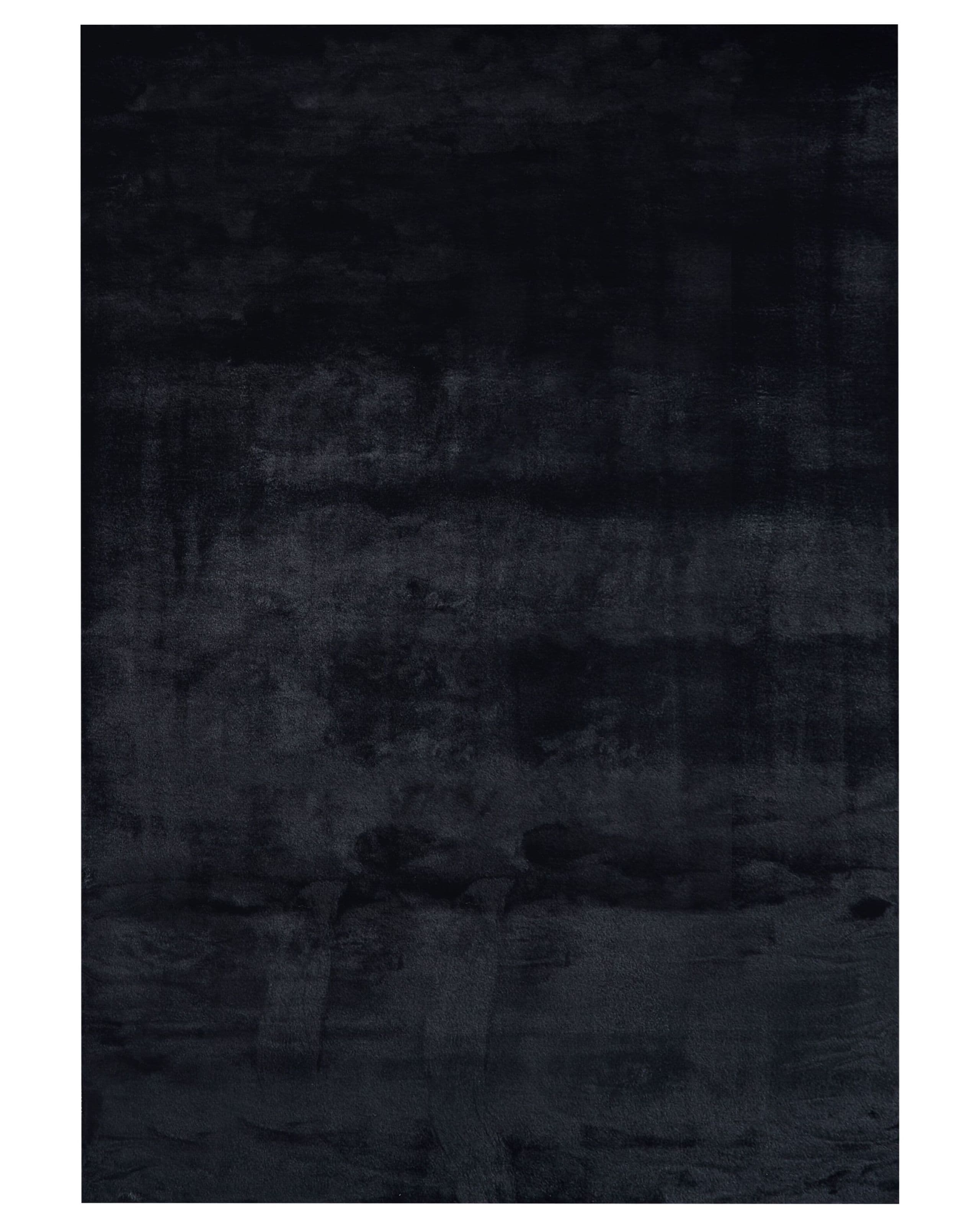 Tekoturkismatto MIRPUR Musta 160 x 230 cm