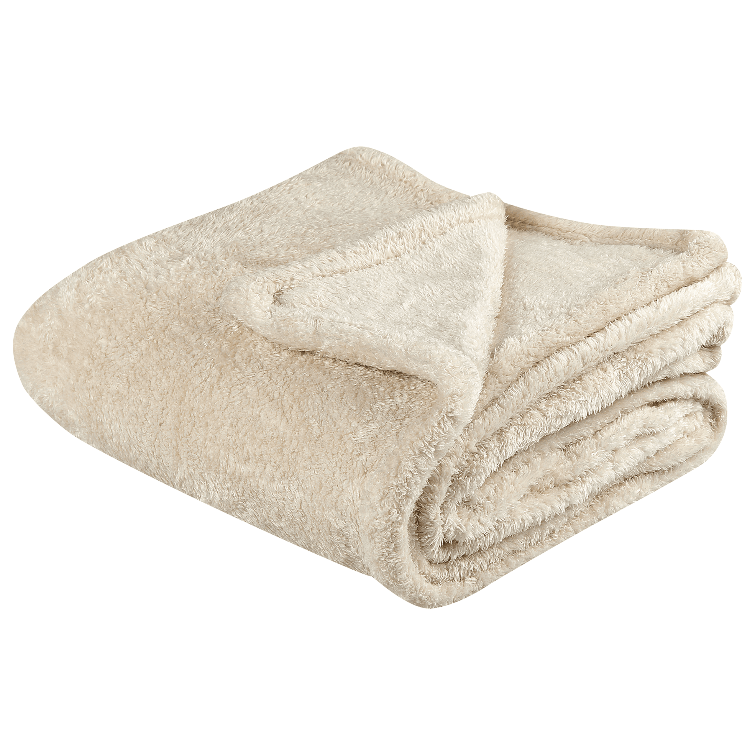 Torkkupeitto NAMDU 125 x 150 cm Vaaleanbeige – Beliani