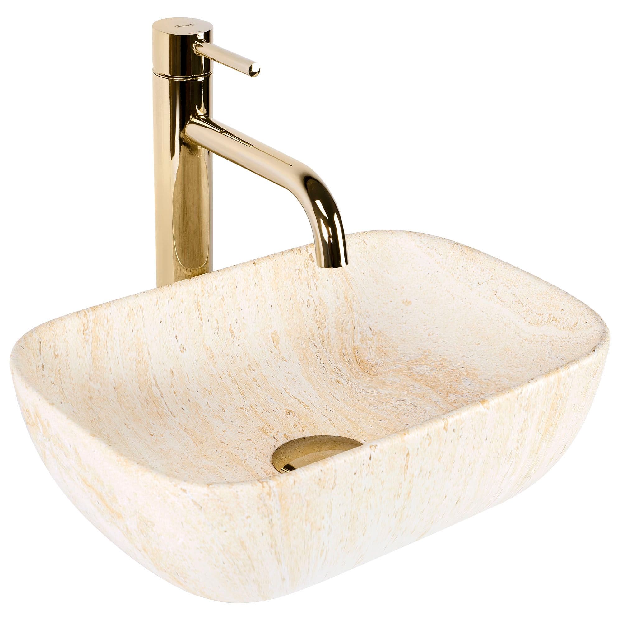 REA Malja-allas BELINDA mini travertine matta, 36X25X11, 5CM
