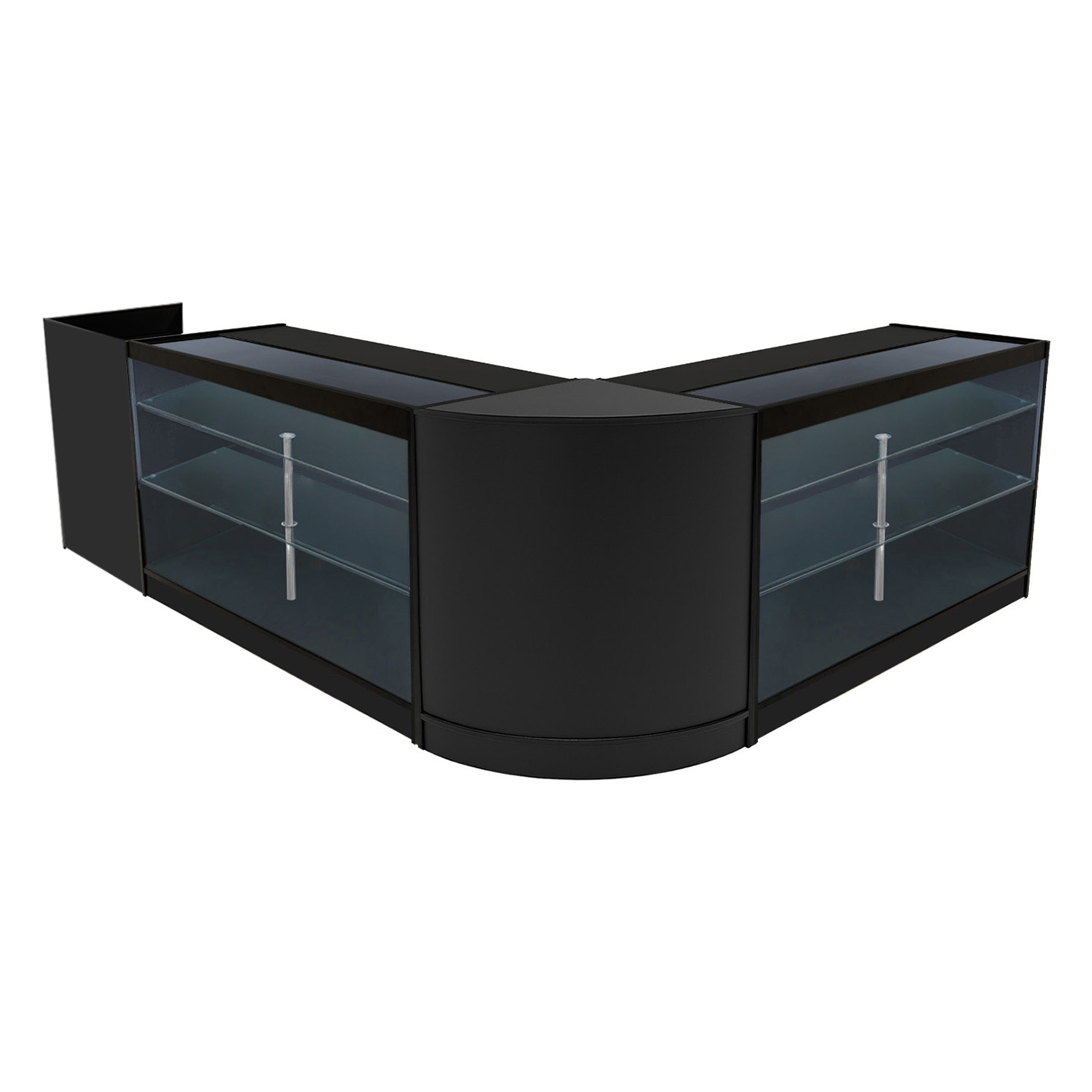 Aries LED-myymälätiski CM60, TB60 ja 2 x K1500 - musta – Monstershop