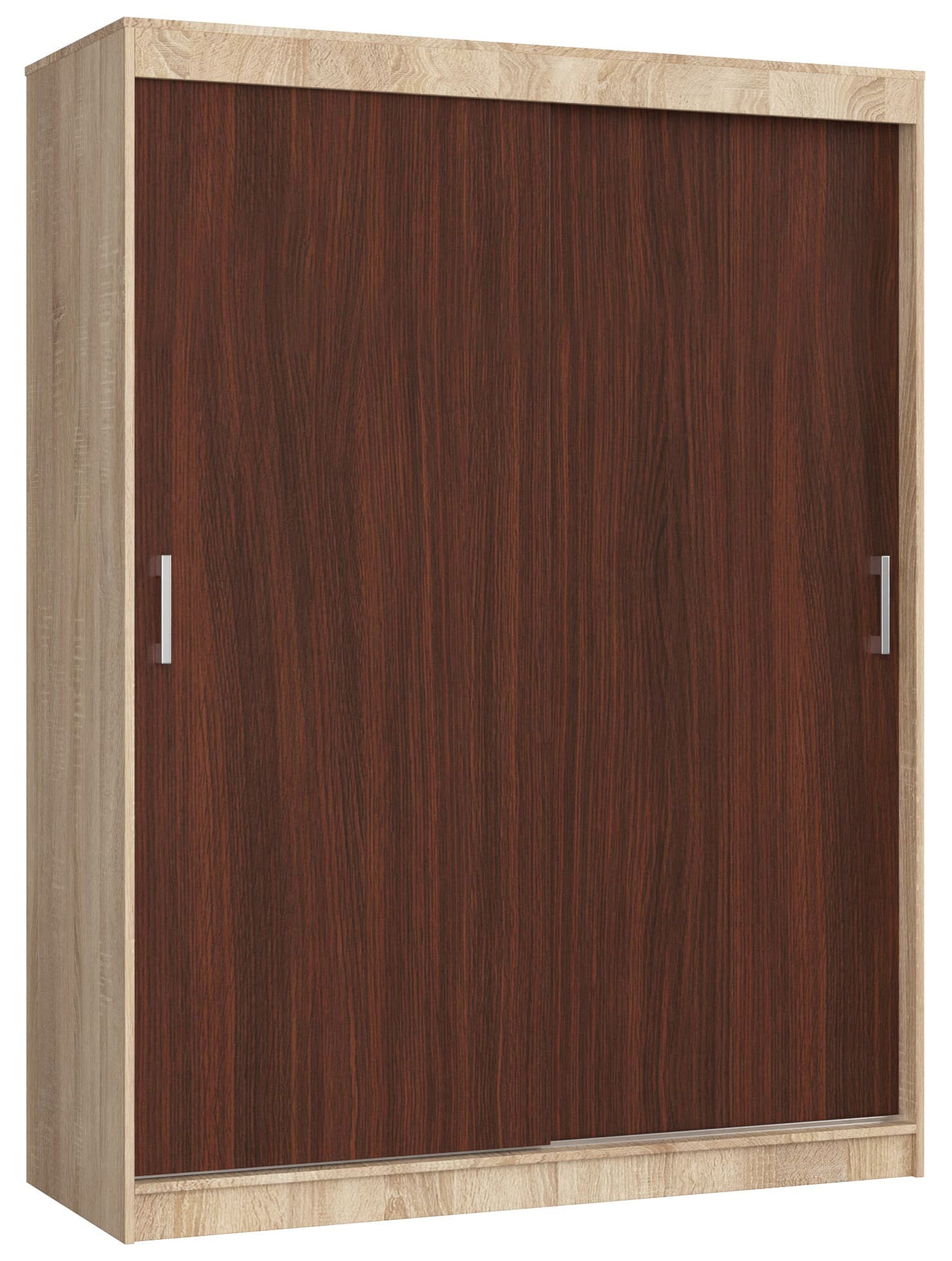 Akord Liukuovi Kaappi Mono Sonoma-tammi/Wenge 150x60x200 – Akord