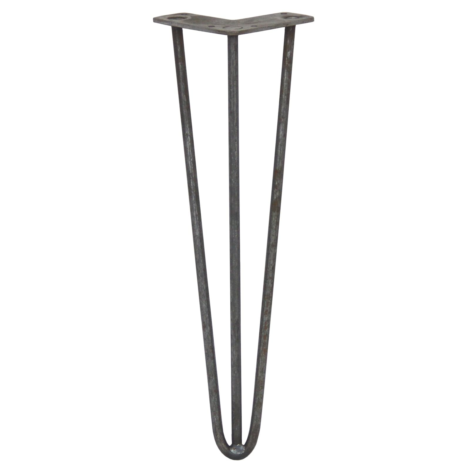 4 x 16 hiusneulan jalat - 3 piikkiä - 10 mm - raakateräs