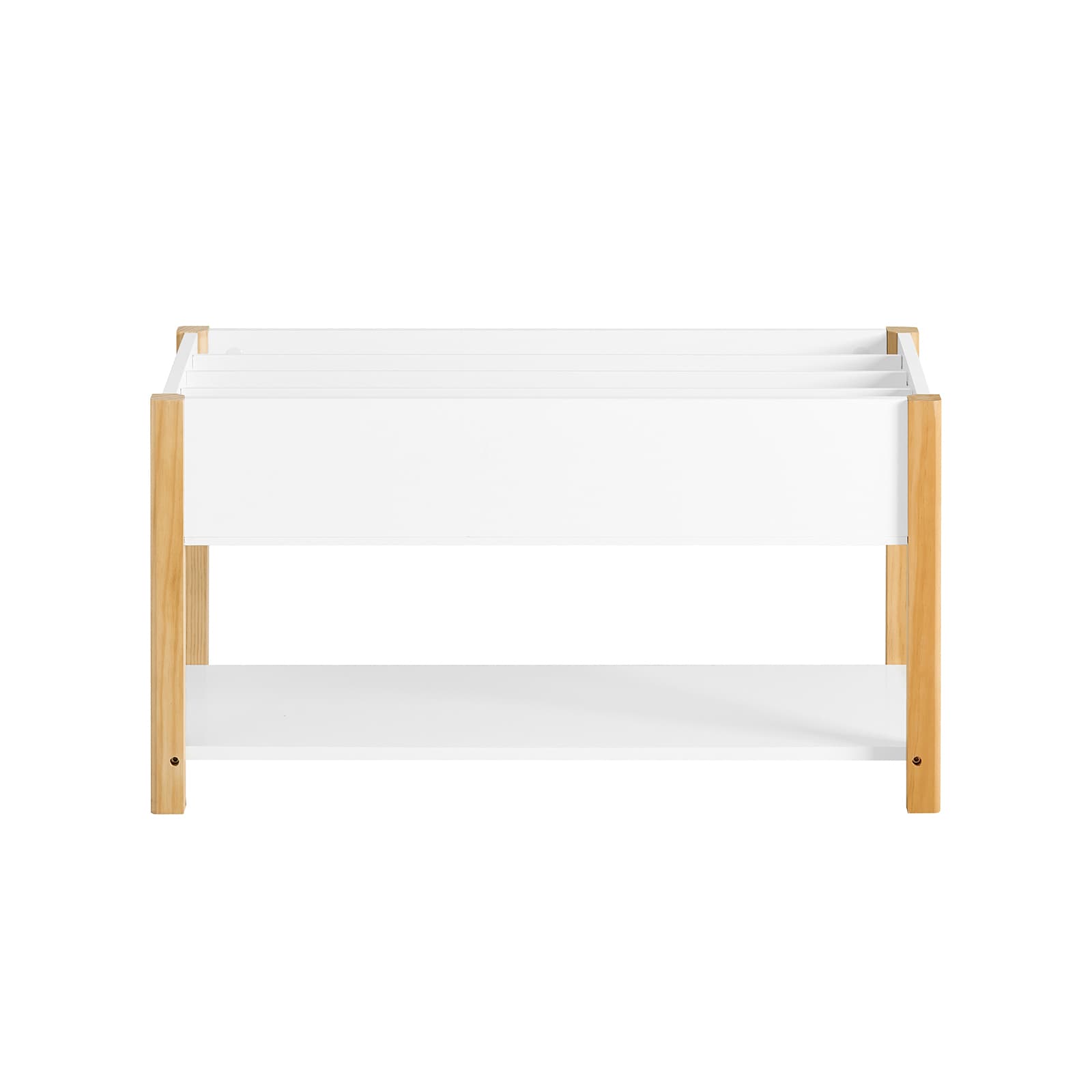 SoBuy Lasten kirjahylly puukuitulevyllä valkoinen KMB35-W – SoBuy