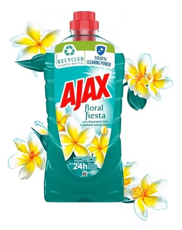 AJAX Lagoon Flowers Floor Cleaner 1l – Colgate-Palmolove
