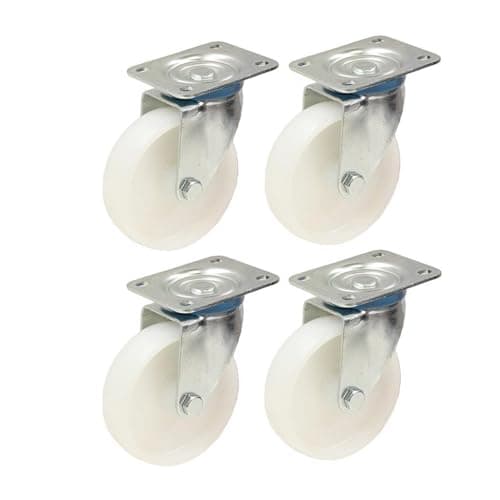 4-125mm 5 tuuman nailonpyörät - raskaat kääntyvät pyörät 170kg kukin – Parnells